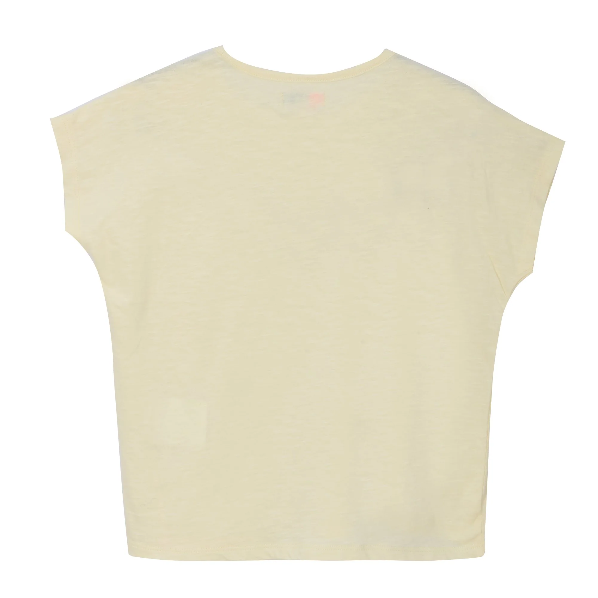 Tee-shirt boutons épaule 3/6 ans - Jaune - Image 2
