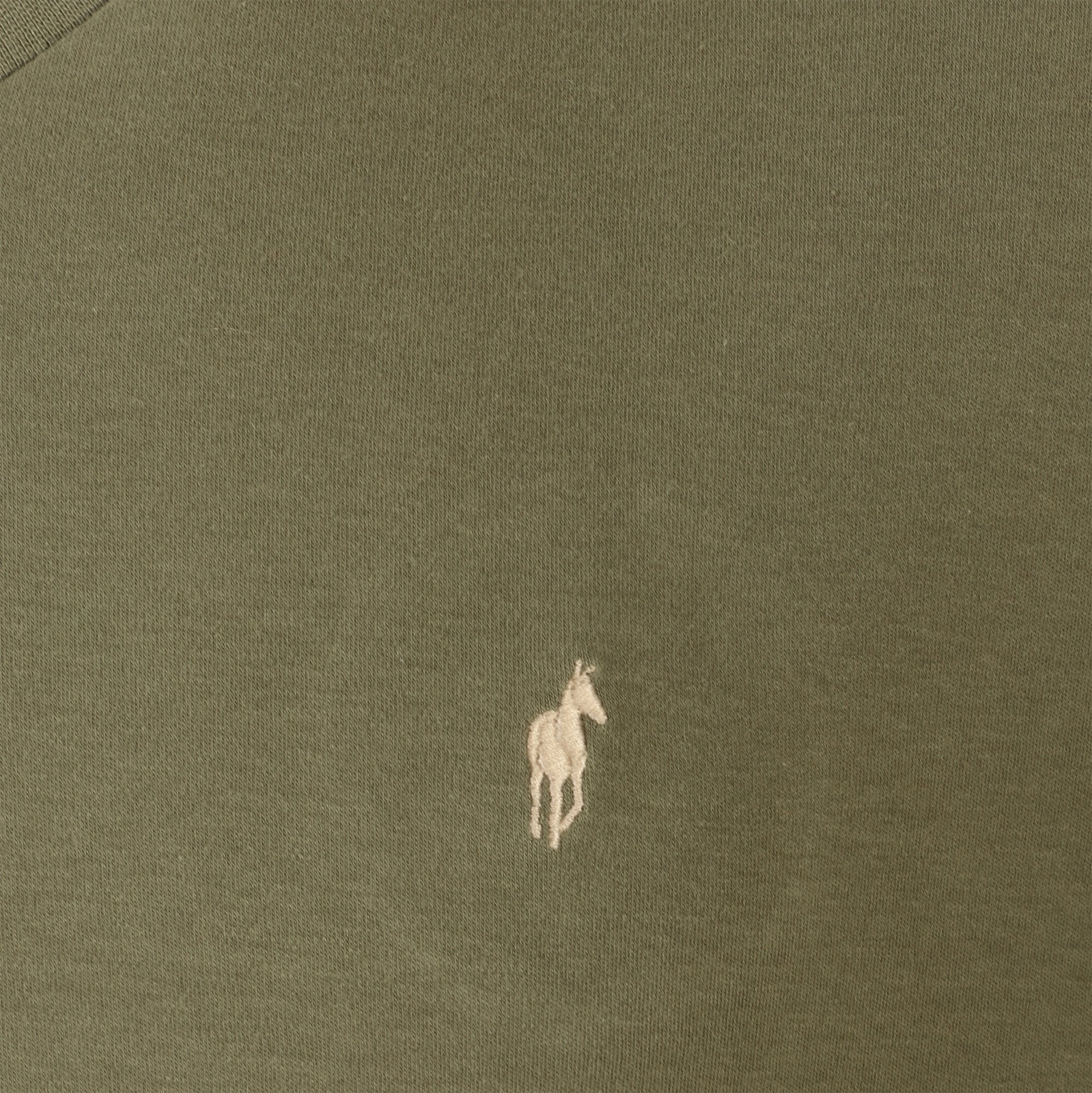 Tee-shirt col V - Vert - Image 3