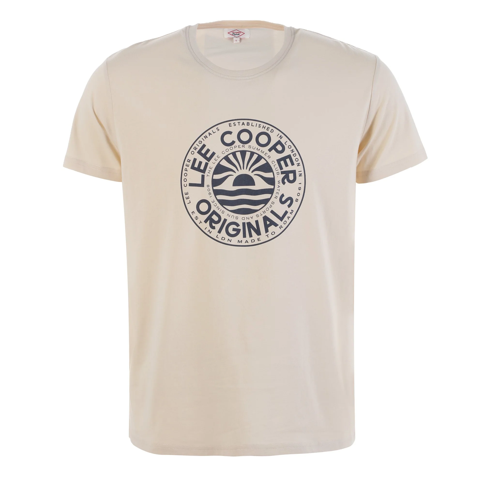 Tee-shirt manche courte  - Beige