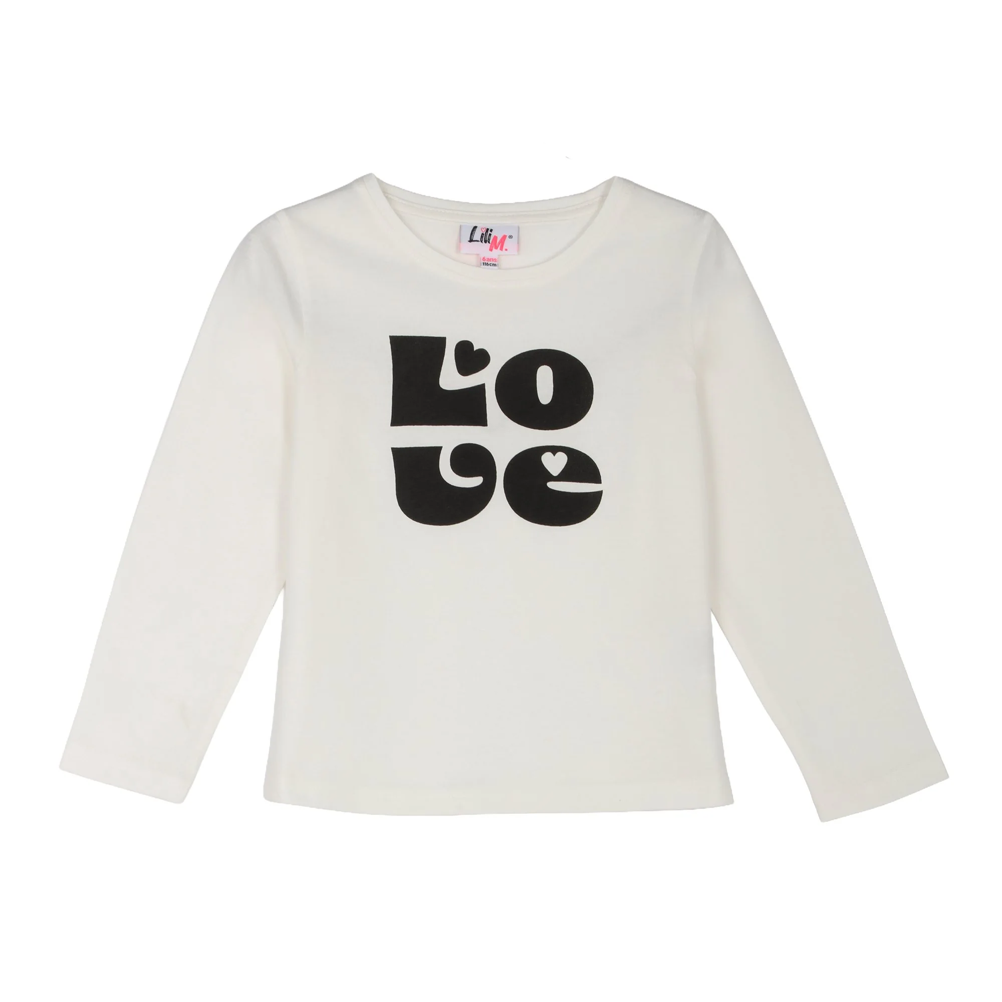Tee - shirt manche longue  - Blanc