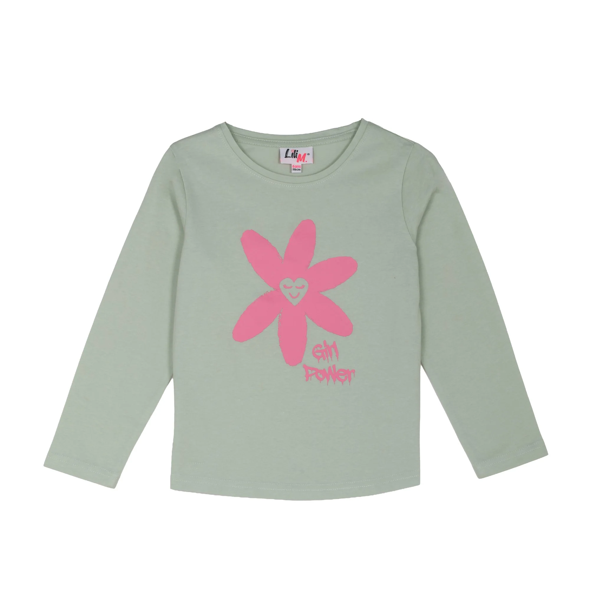 Tee - shirt manche longue  - Vert