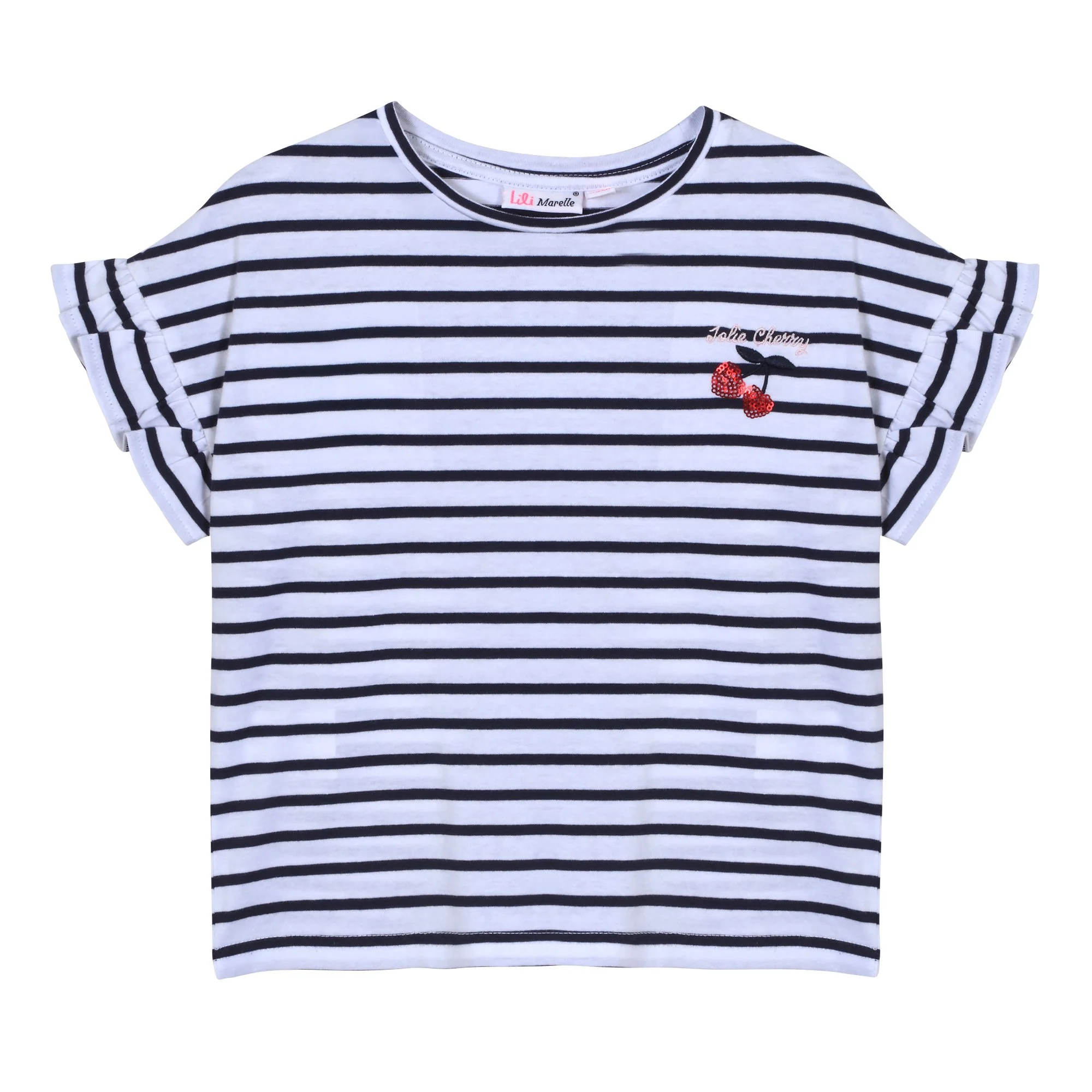Tee-shirt manches courtes 3/10 ans - Rose - Image 5