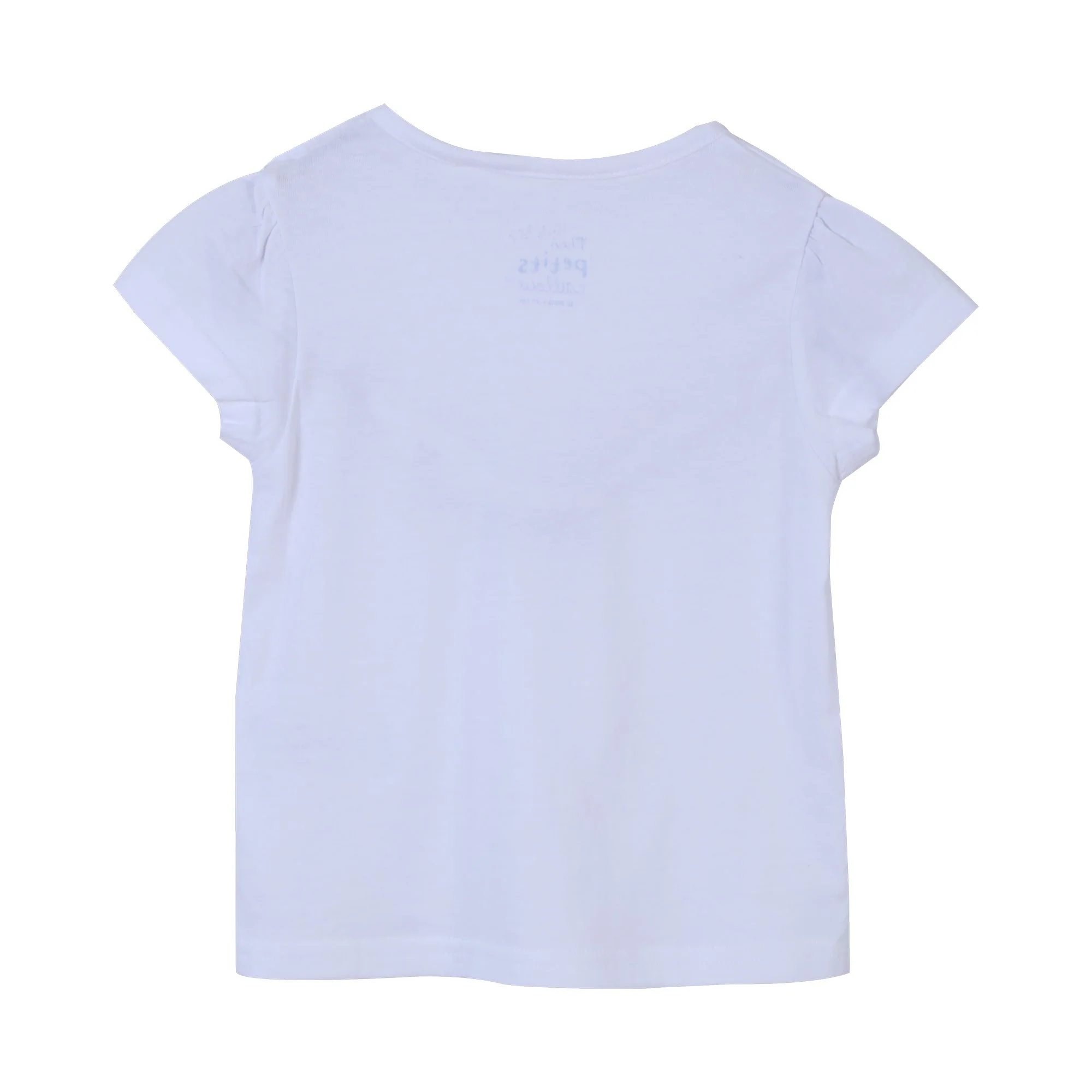Tee-shirt manches courtes 3/36 mois - Blanc - Image 2