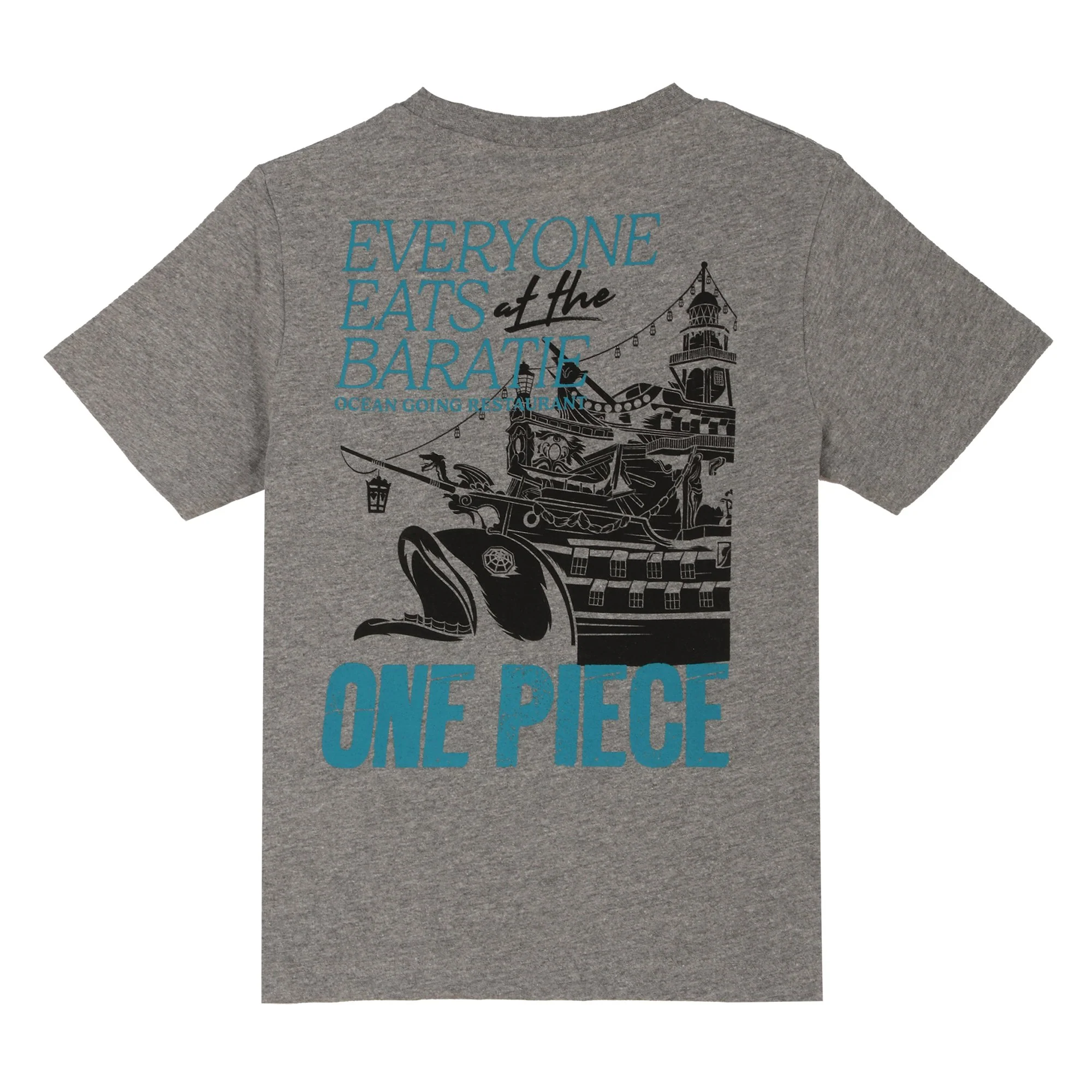 Tee-shirt manches courtes 6/12 ans - Gris - Image 2