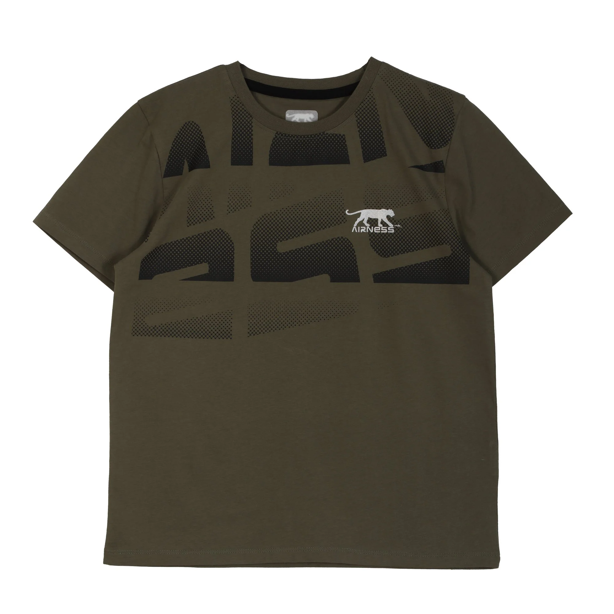Tee-shirt manches courtes 8/14 ans - Kaki