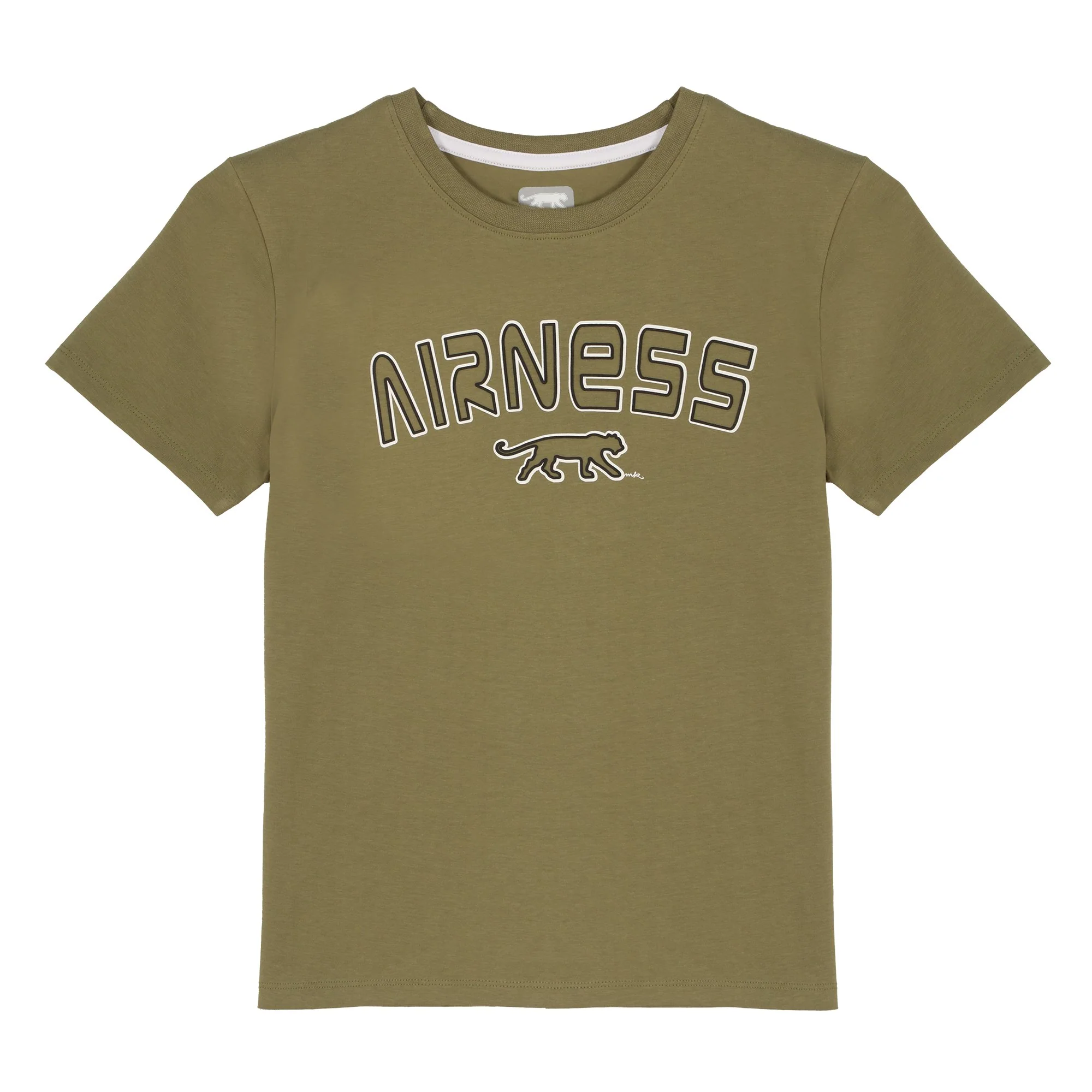 Tee-shirt manches courtes 8/14 ans - Kaki
