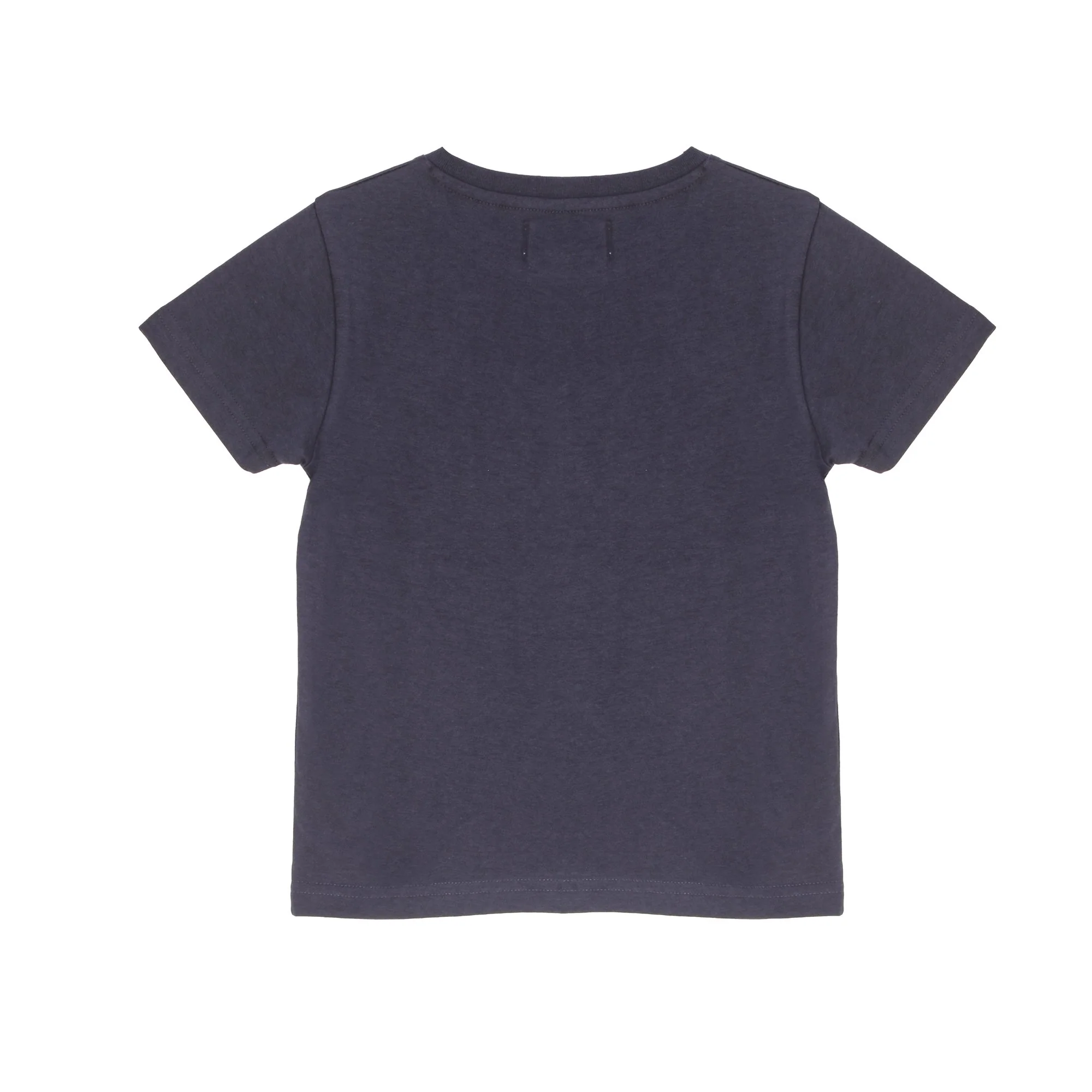 Tee-shirt manches courtes avec animation 3/12 ans - Bleu foncé - Image 2