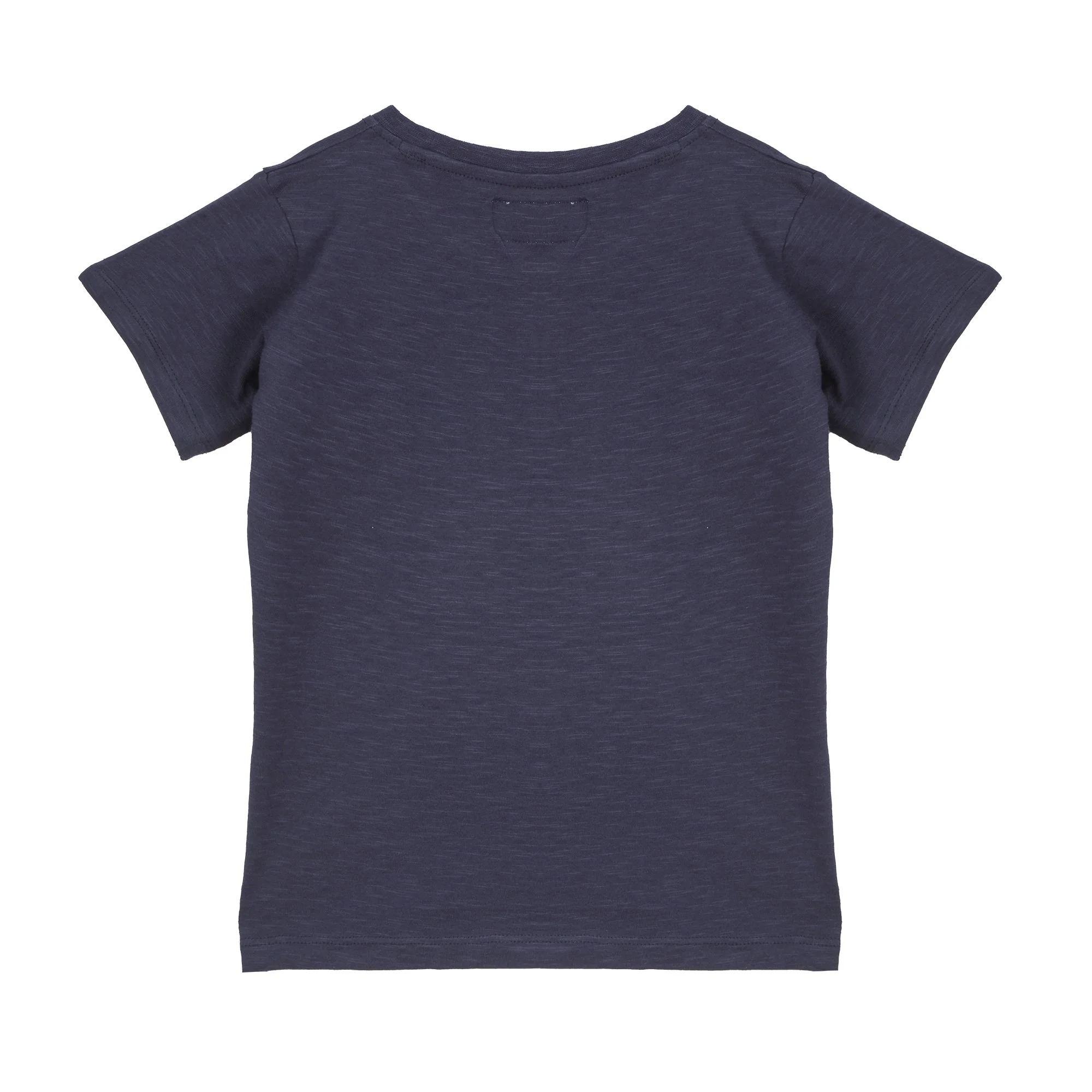 Tee-shirt manches courtes avec poche 3/6 ans - Bleu foncé - Image 2