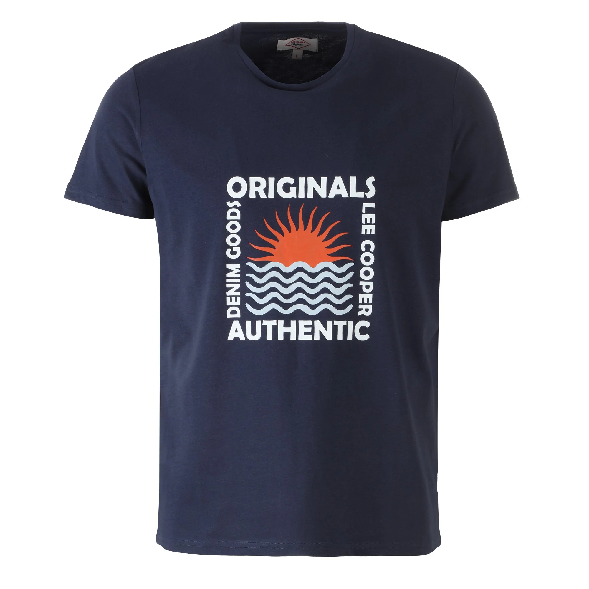 Tee-shirt manches courtes - Bleu foncé