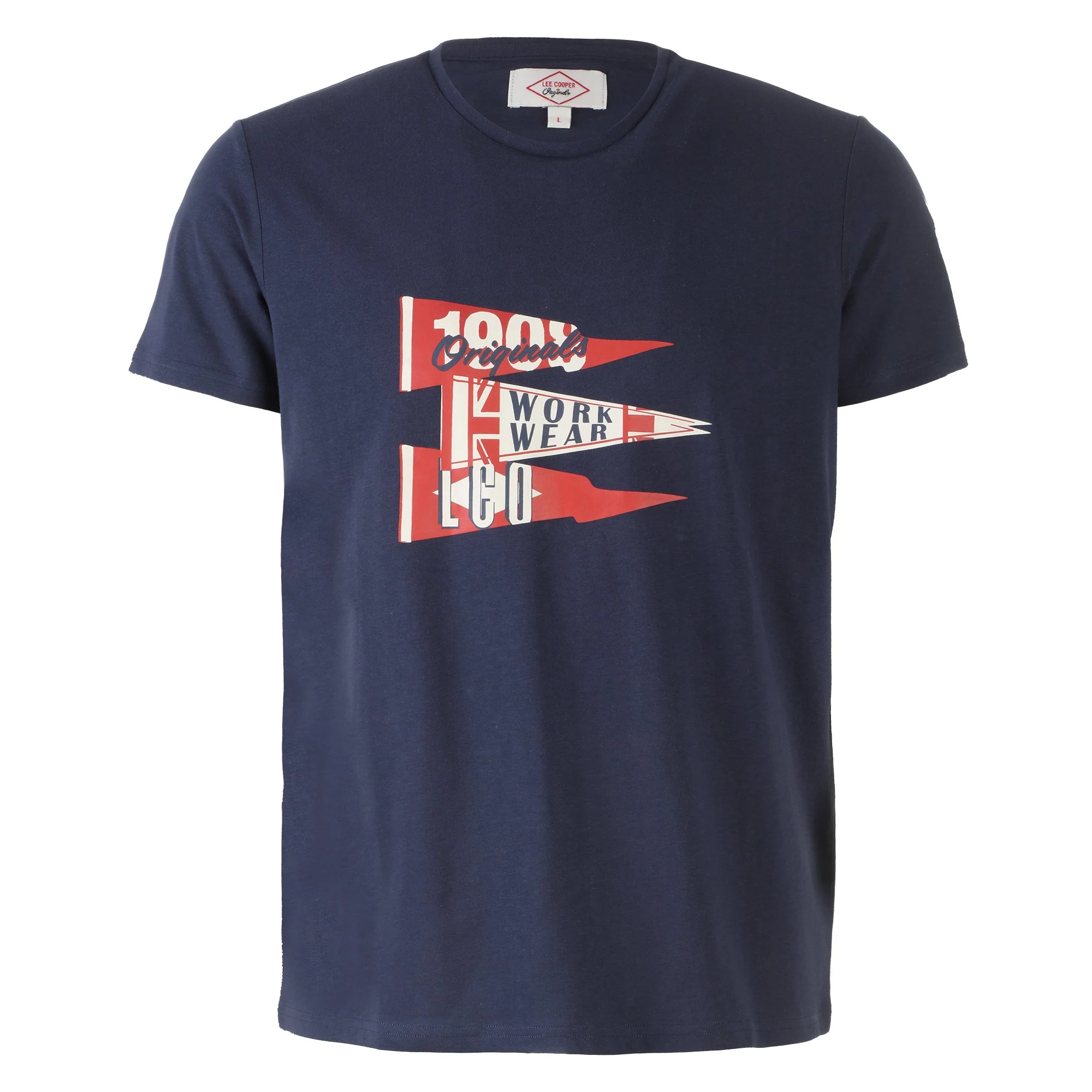 Tee-shirt manches courtes - Bleu foncé - Image 3