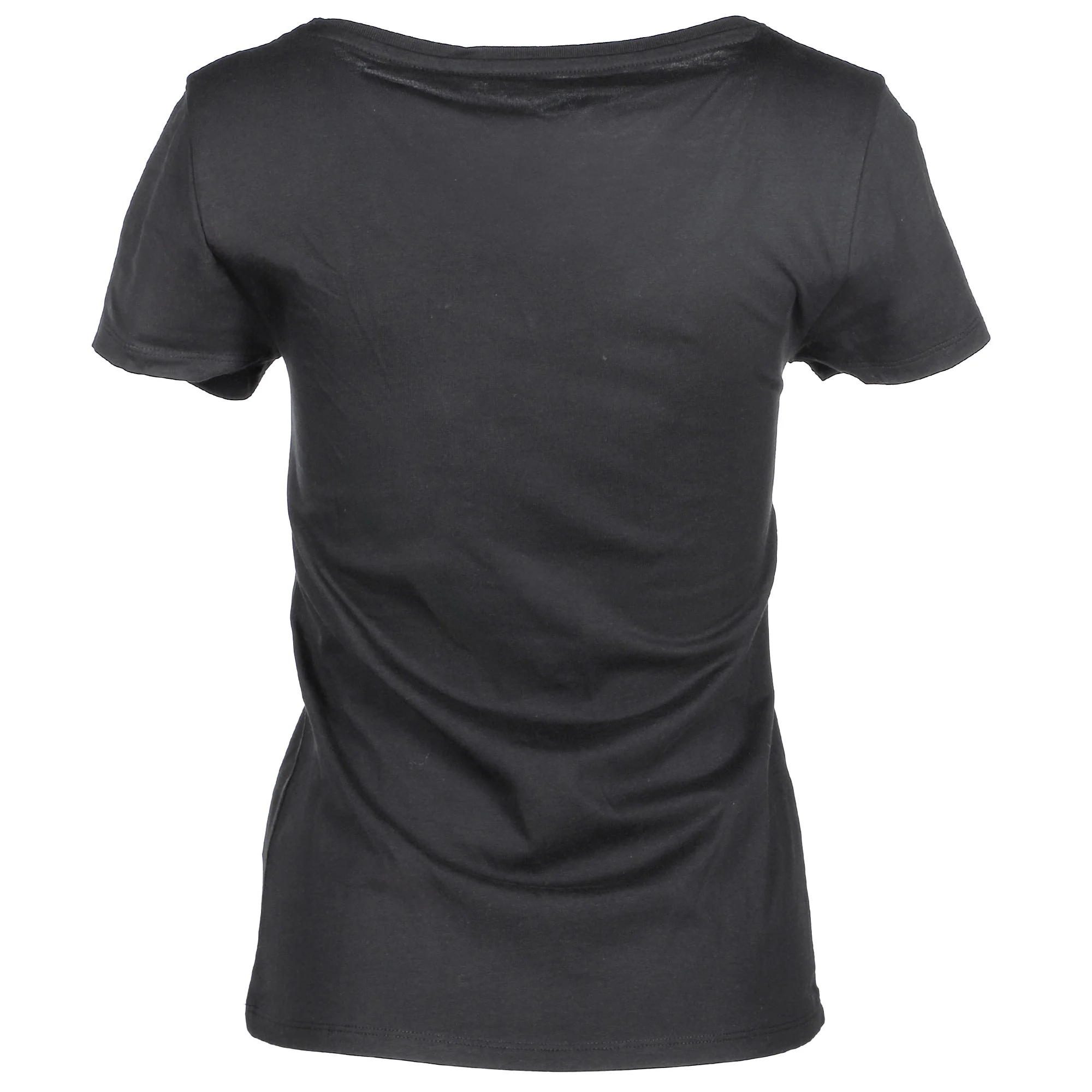 Tee-shirt manches courtes col V - Beige - Image 4