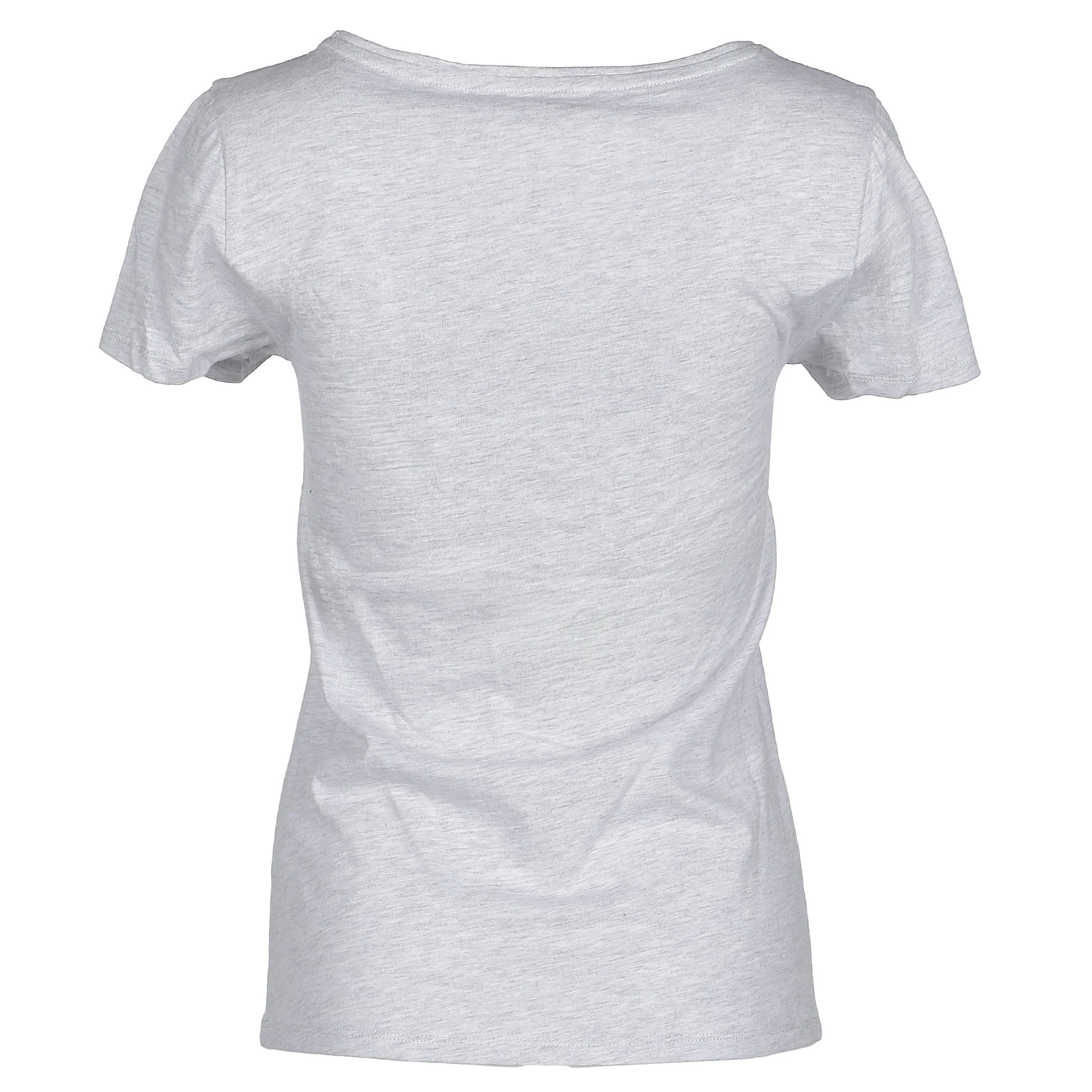 Tee-shirt manches courtes col V - Noir - Image 6