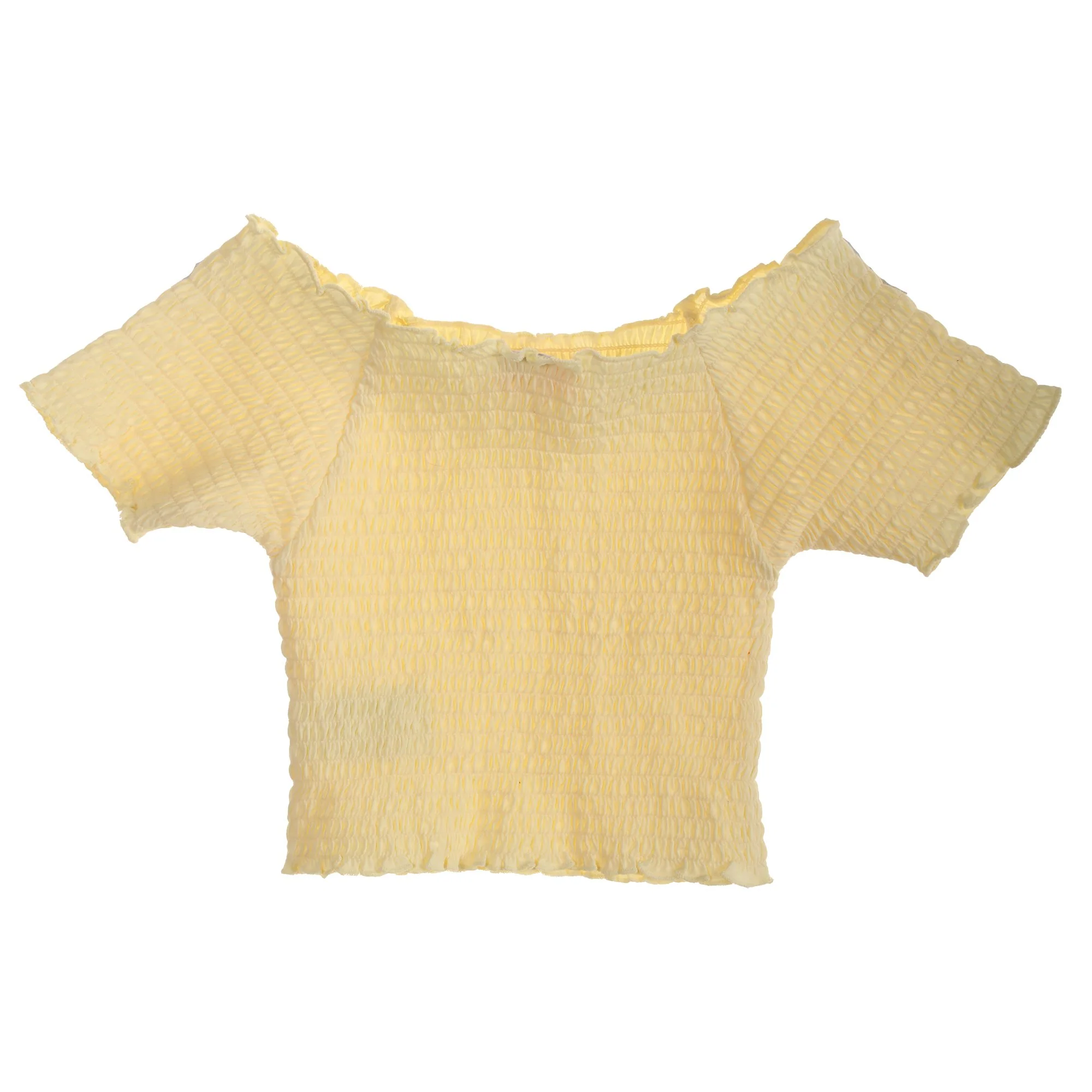 Tee shirt manches courtes - Jaune - Image 2