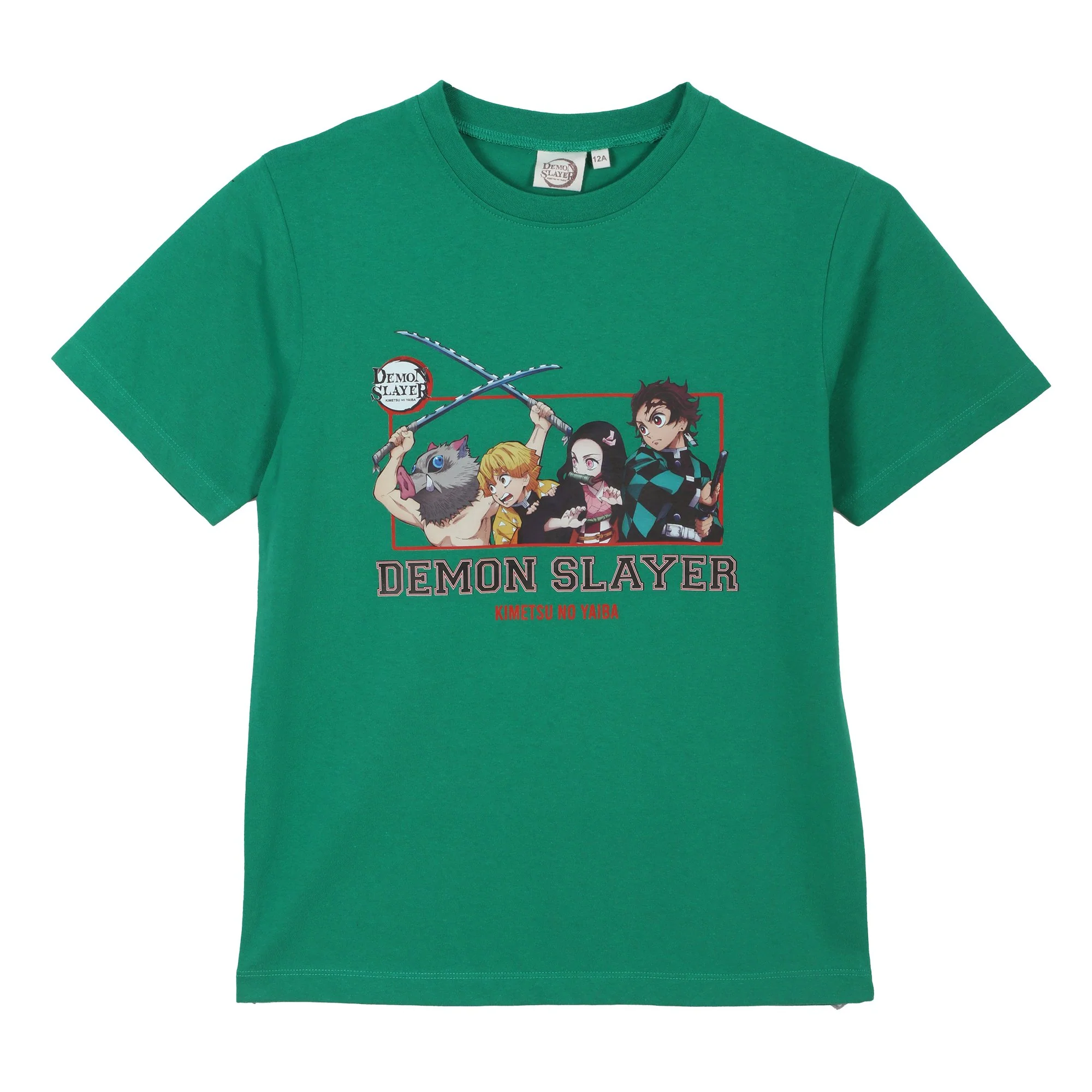 Tee-shirt manches courtes licence 8/14 ans - Vert - Image 3