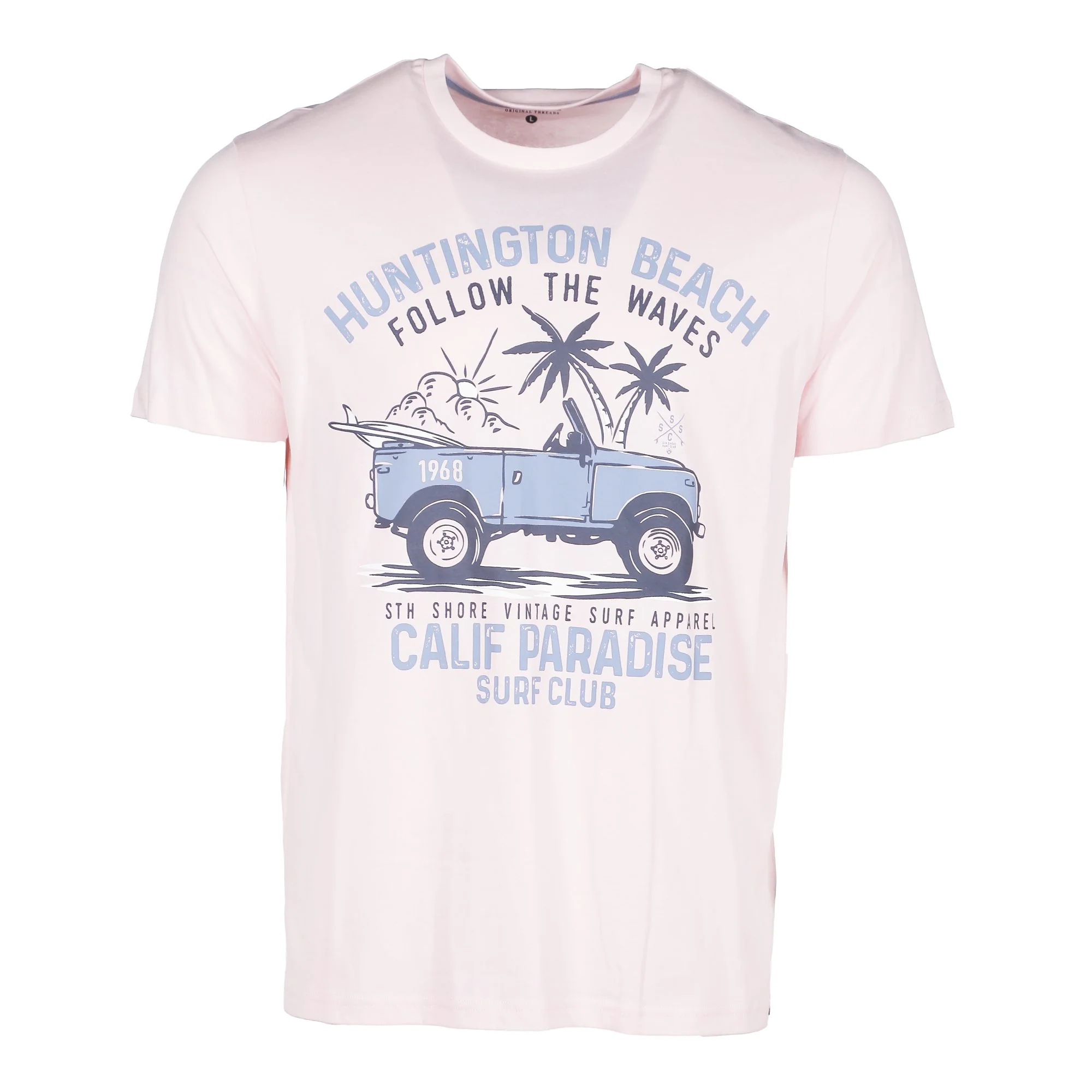 Tee-shirt manches courtes  - Rose - Image 5