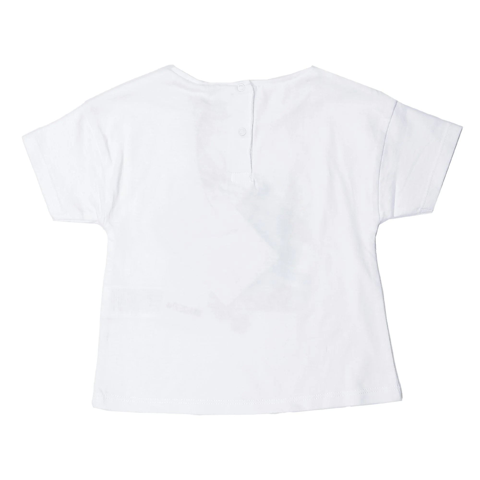 Tee-shirt manches courtes Stitch 6/24 mois - Blanc - Image 2