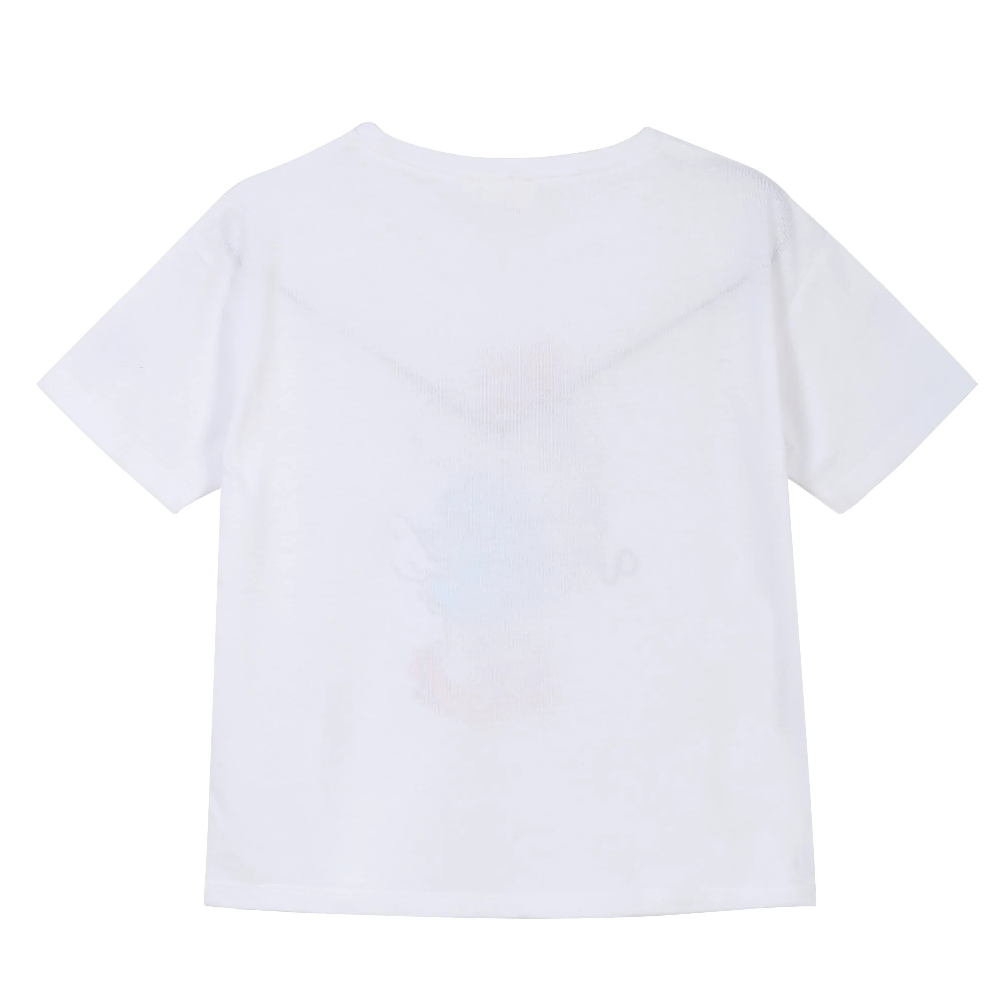 Tee-shirt manches courtes Vaiana ou Minnie 4/10 ans - Blanc - Image 4