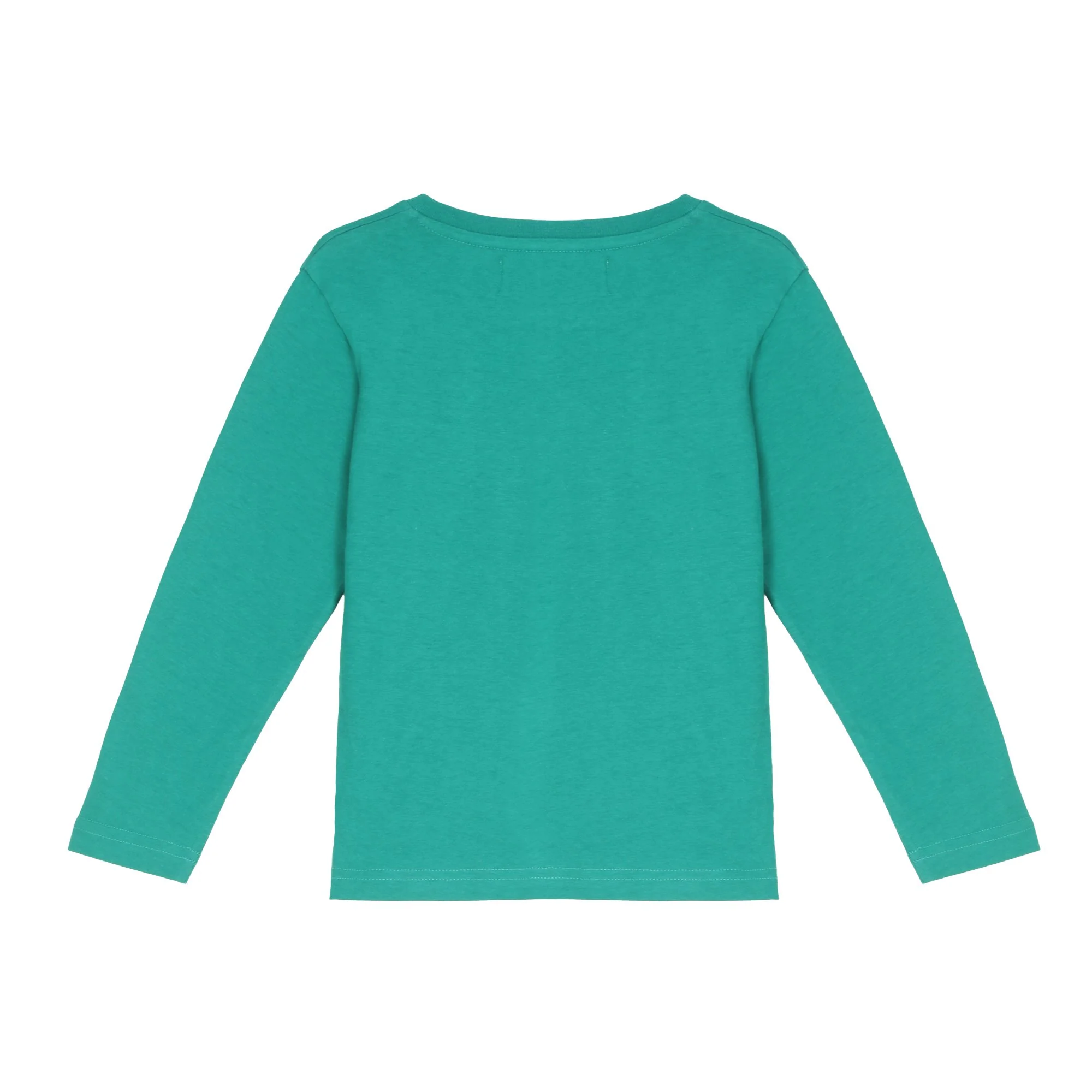 Tee-shirt manches longues avec animation 3/12 ans - Vert - Image 2