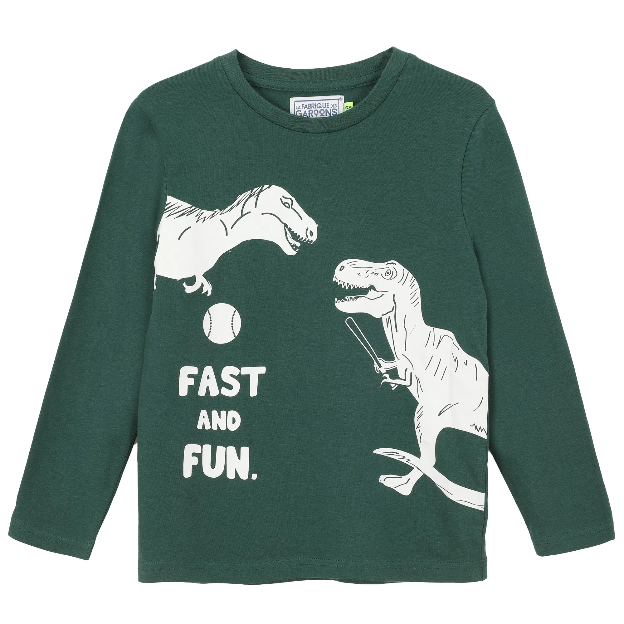 TEE SHIRT MANCHES LONGUES AVEC ANIMATION 8-12A