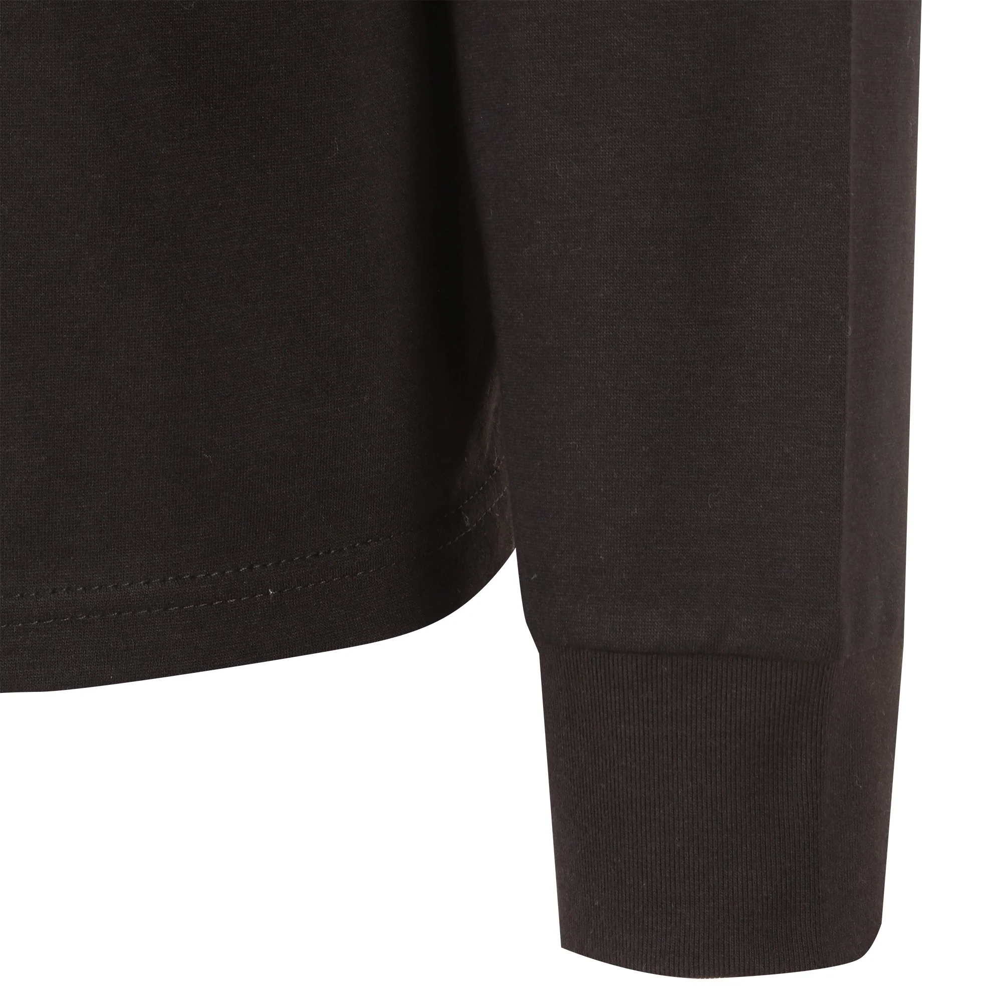 Tee-shirt manches longues  - Noir - Image 3