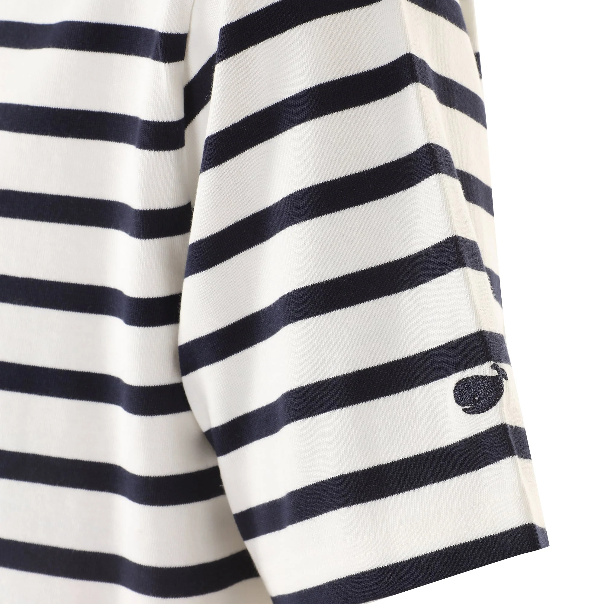 Tee-shirt marinière - Blanc - Image 3