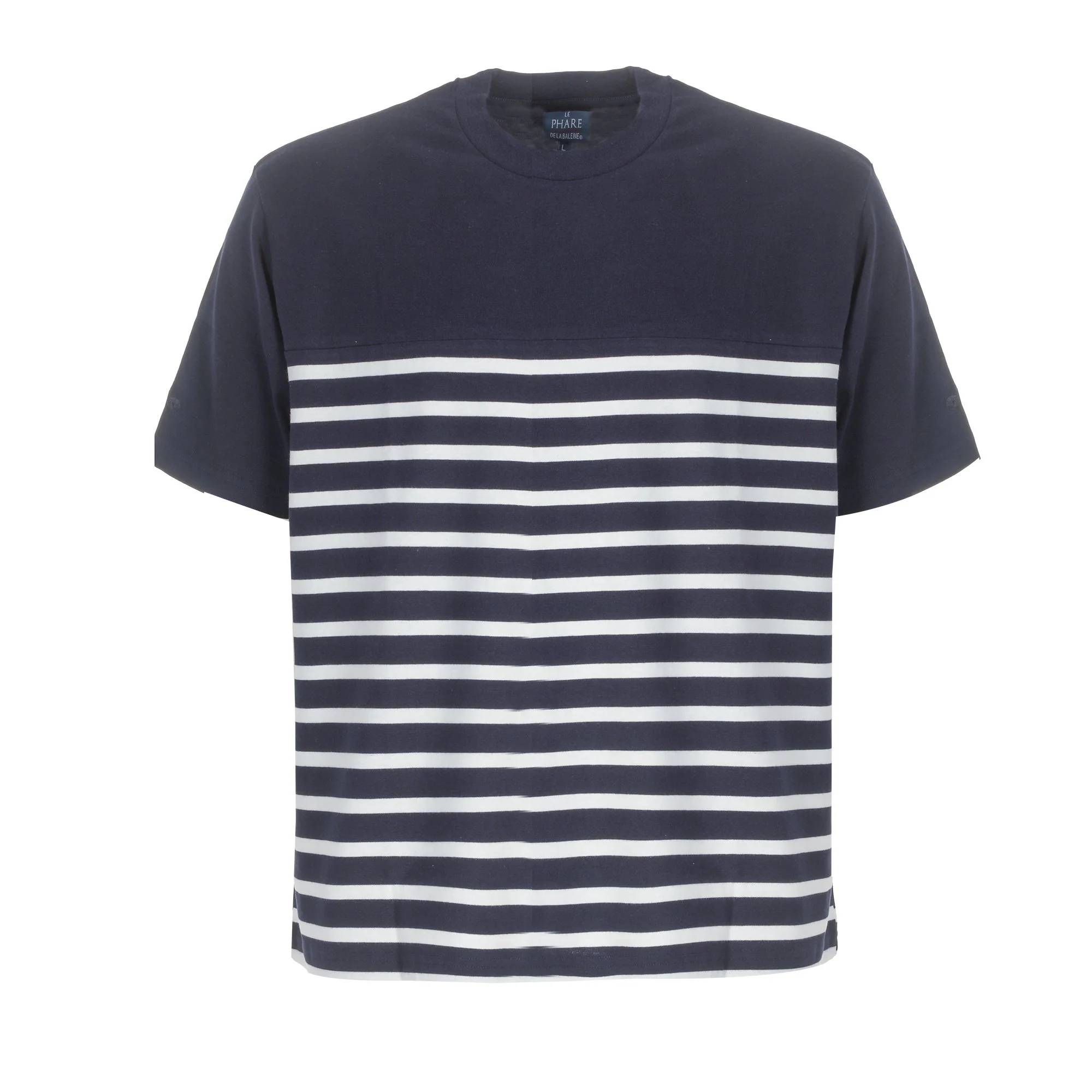 Tee-shirt marinière  - Bleu foncé