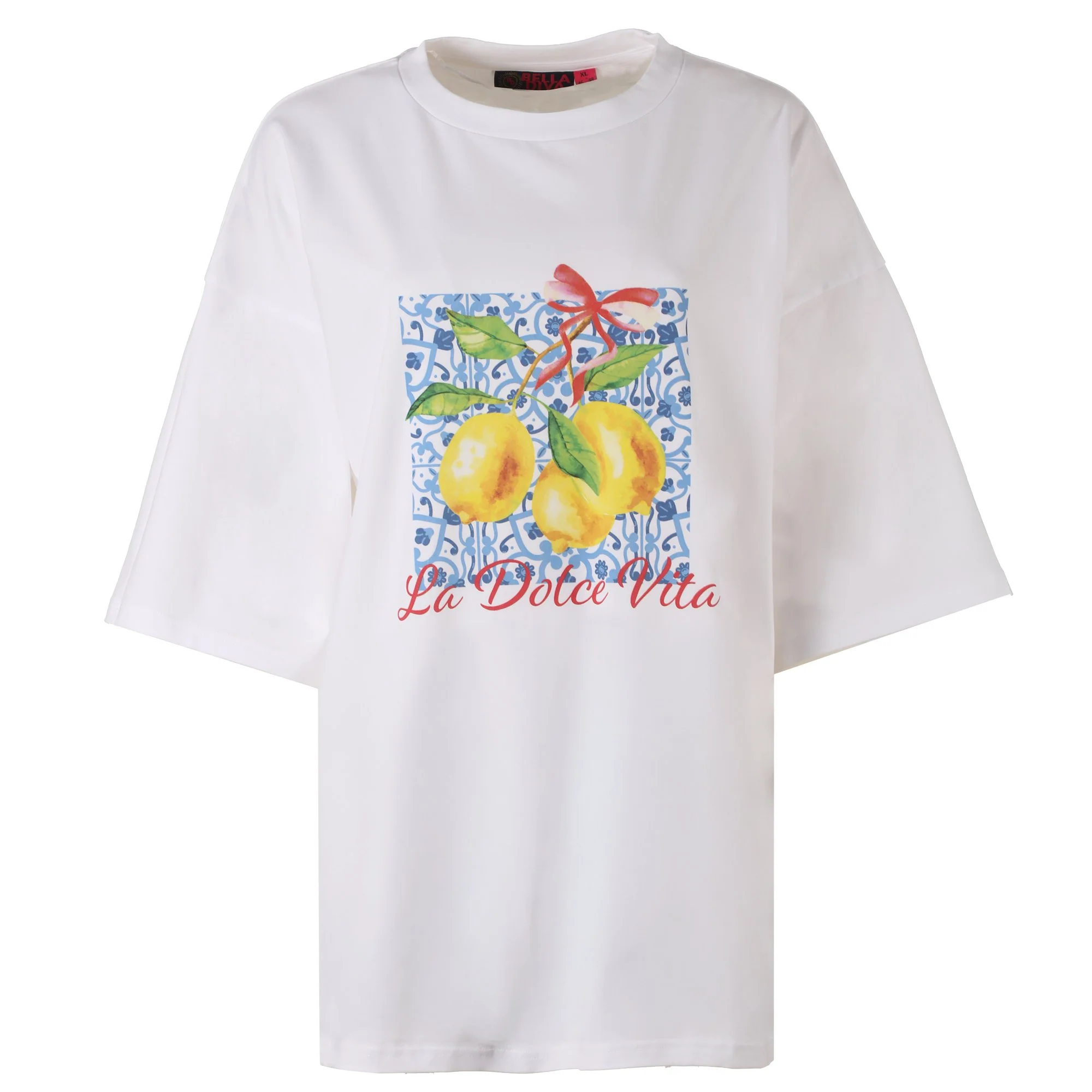 Tee-shirt oversize - Blanc