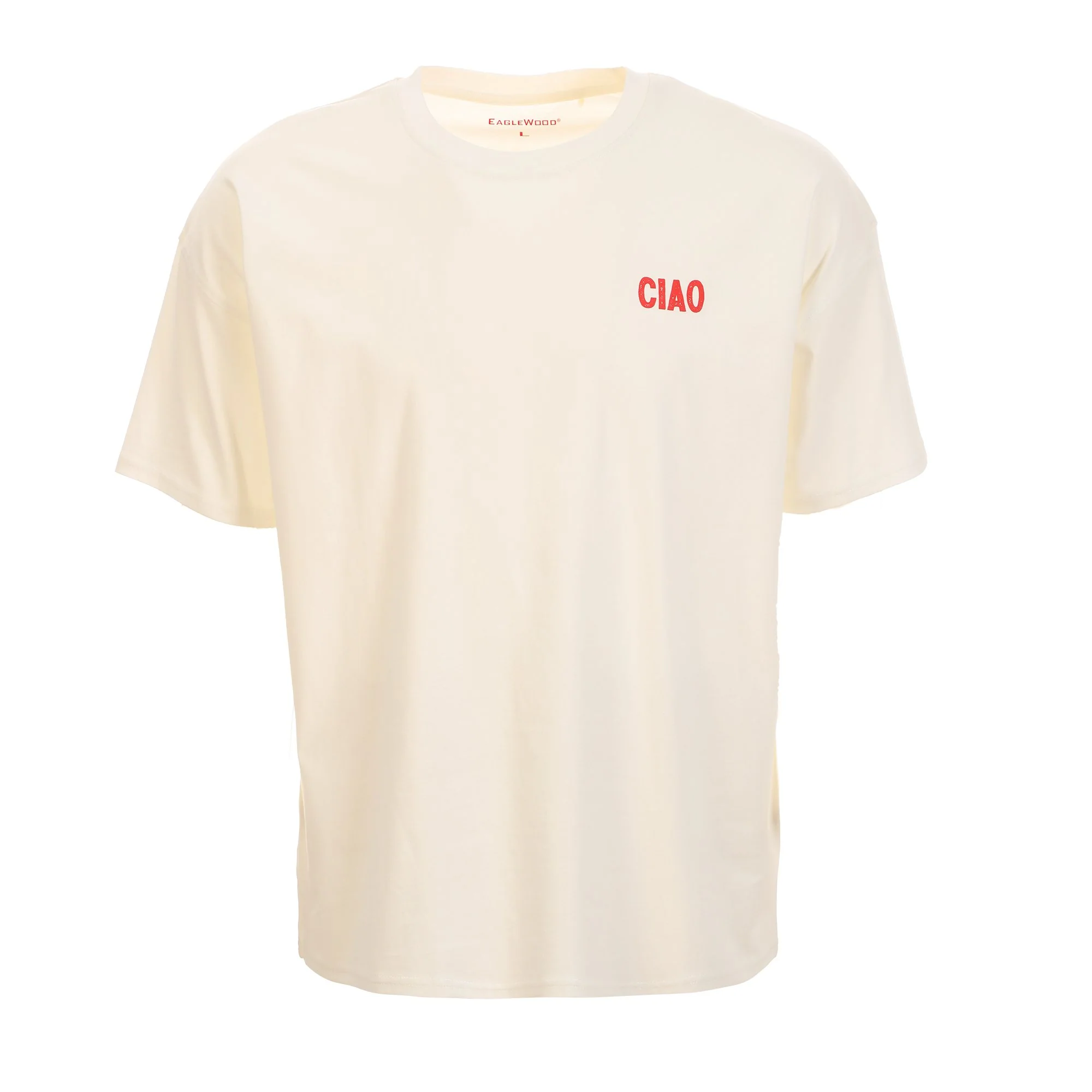 Tee shirt print - Blanc