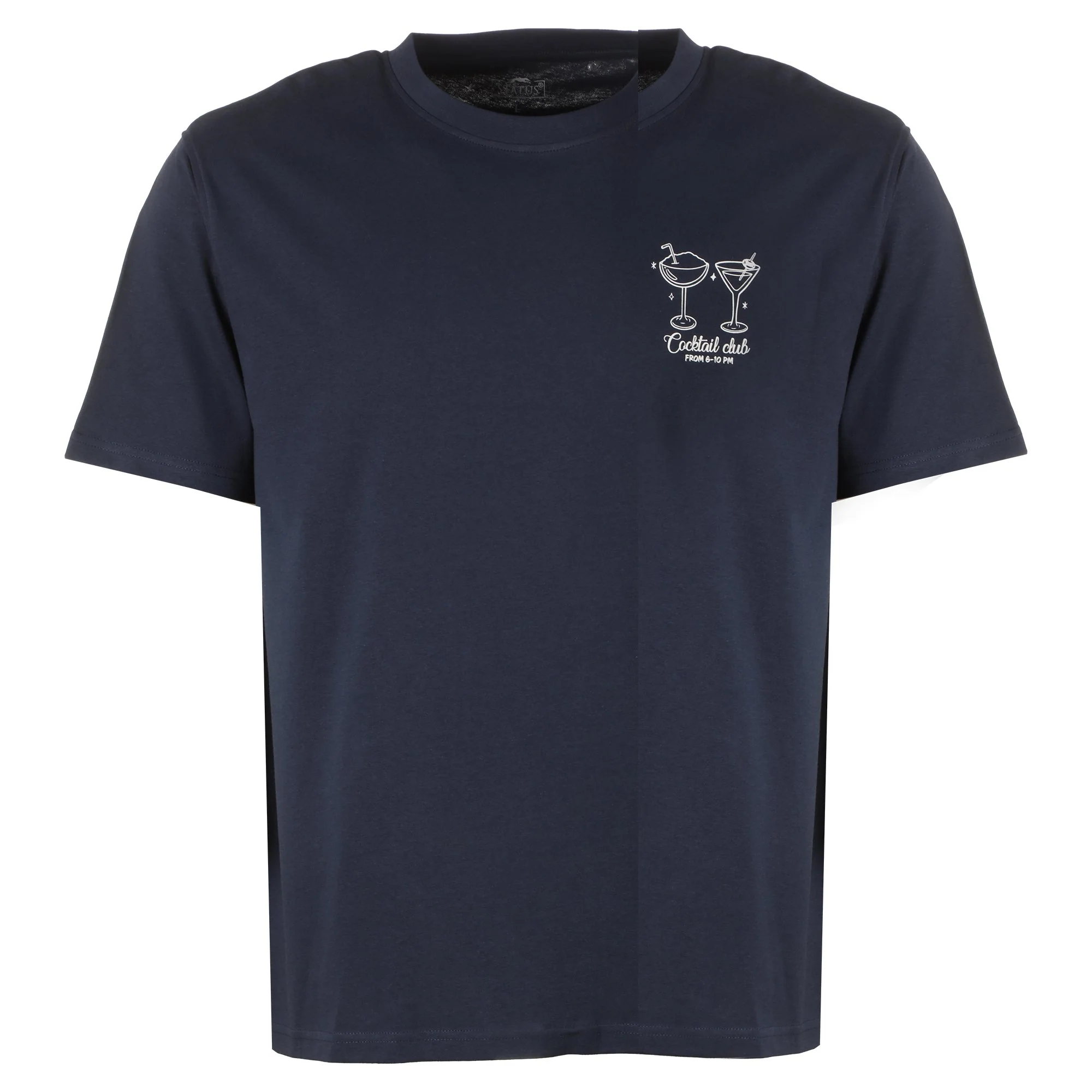 Tee-shirt print - Bleu foncé