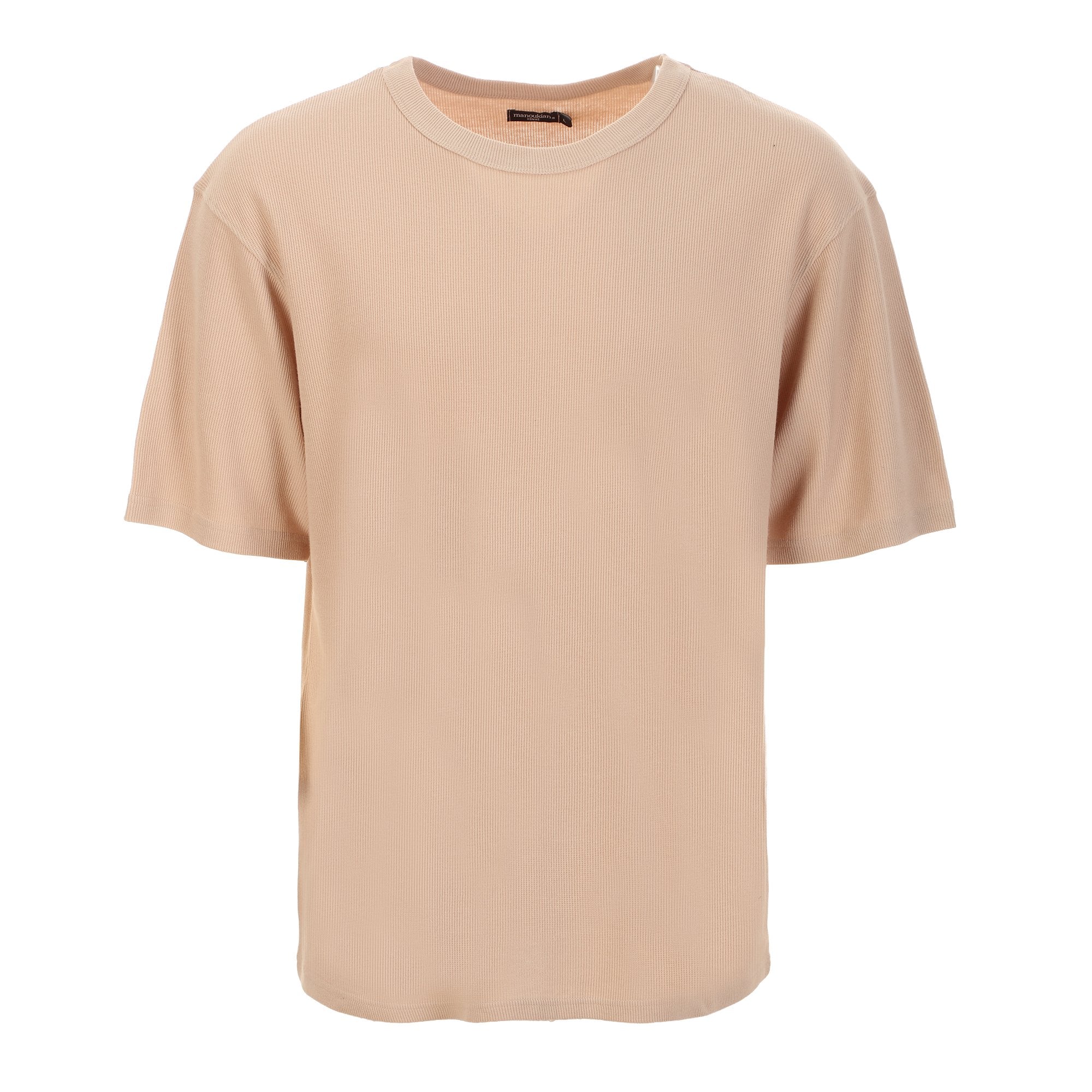 Tee-shirt texturé - Beige