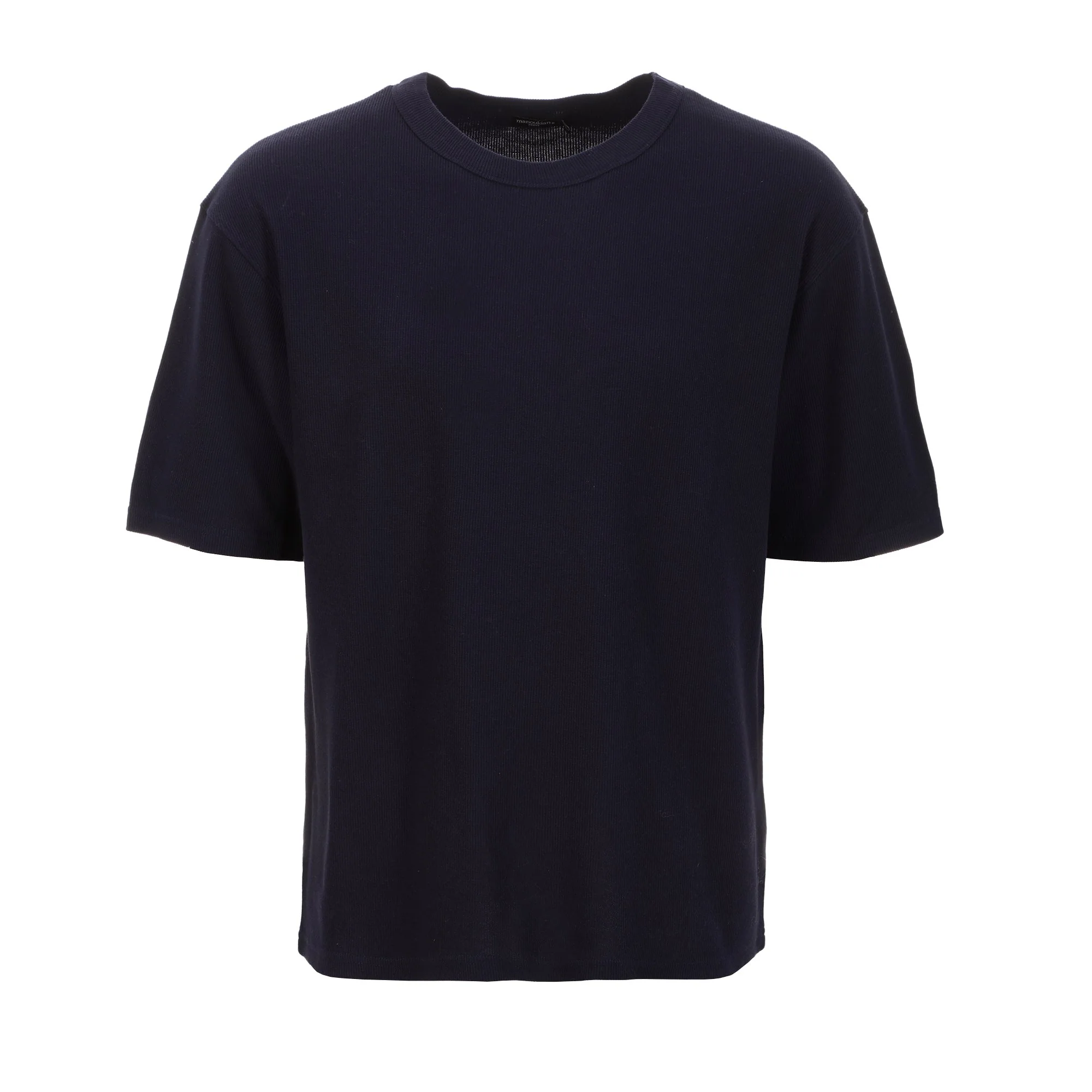 Tee-shirt texturé - Bleu foncé
