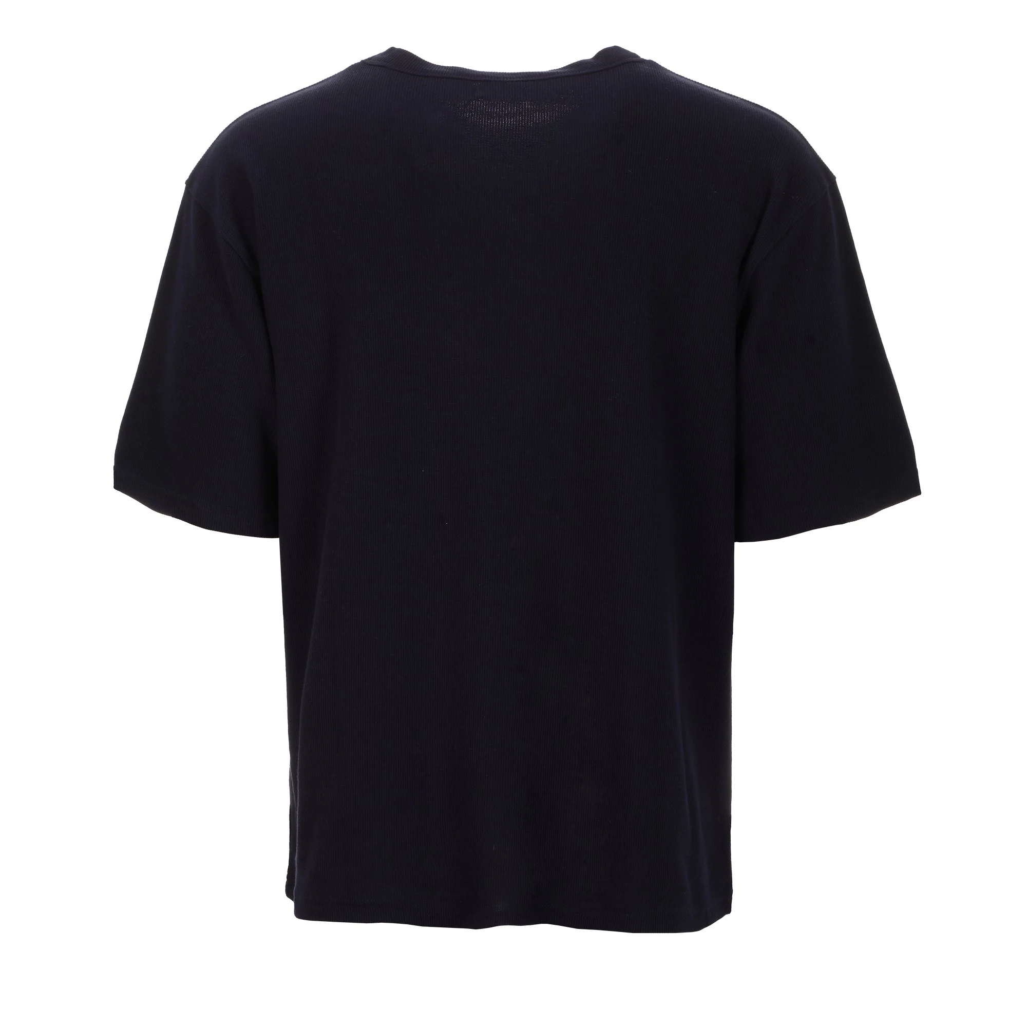 Tee-shirt texturé - Bleu foncé - Image 2