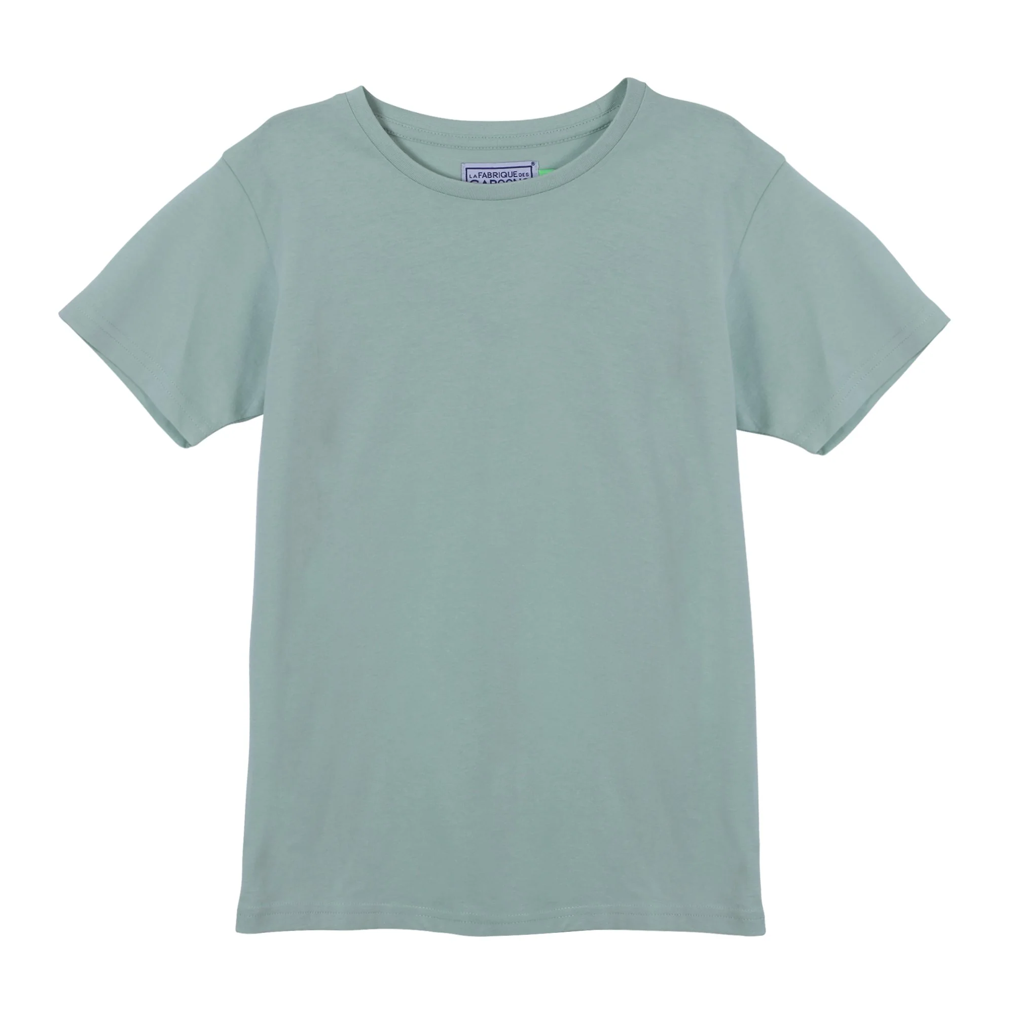 Tee-shirt uni manches courtes 3/12 ans - Gris