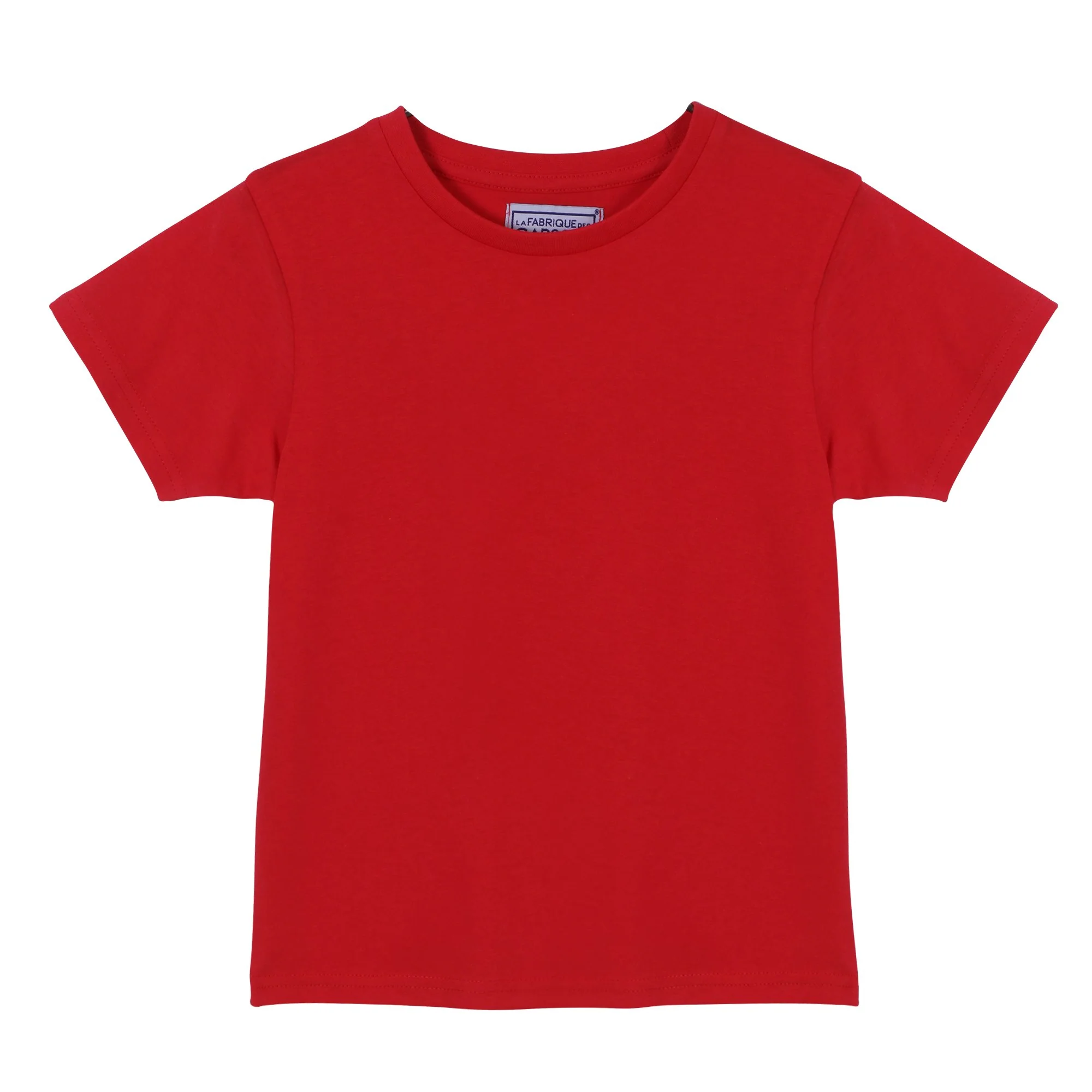 Tee-shirt uni manches courtes 3/12 ans - Gris - Image 3