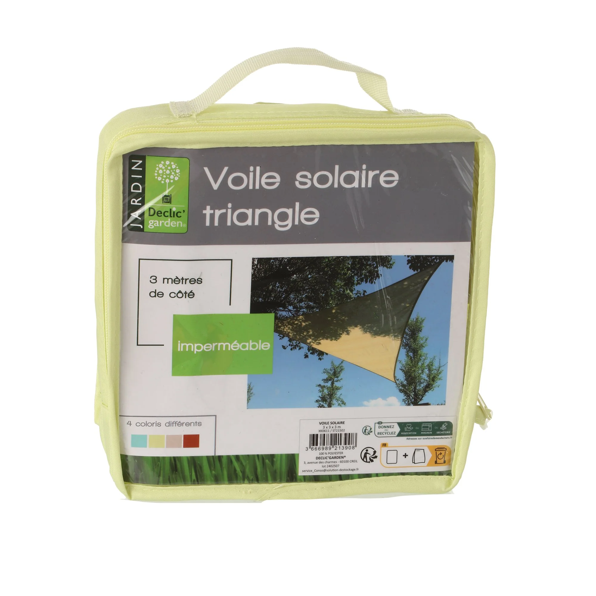Toile solaire - Vert