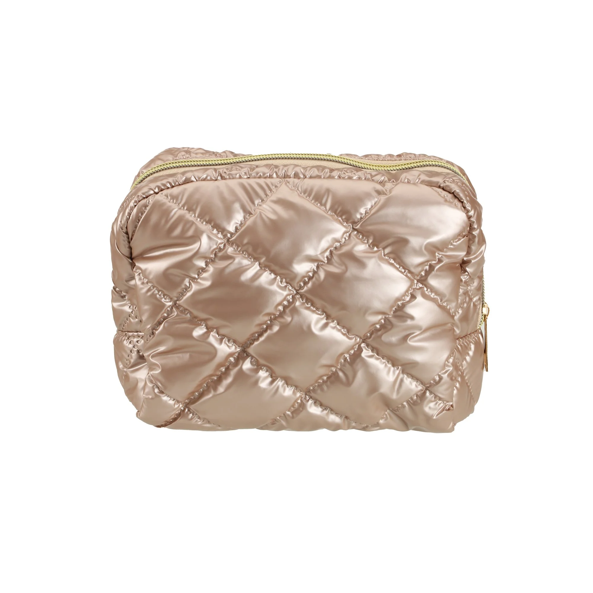 Trousse de maquillage matelassée