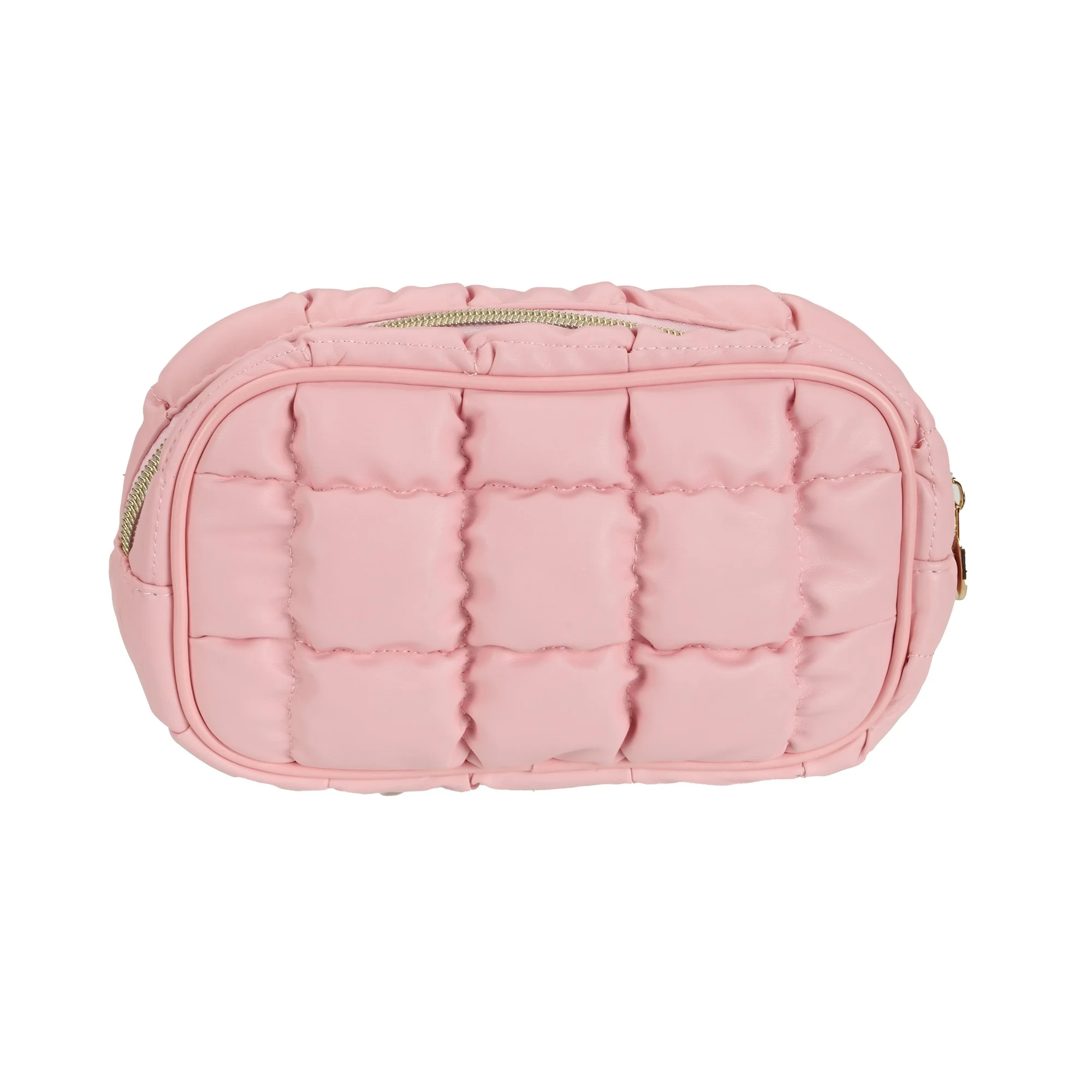 TROUSSE DE TOILETTE MATELASSE ROSE