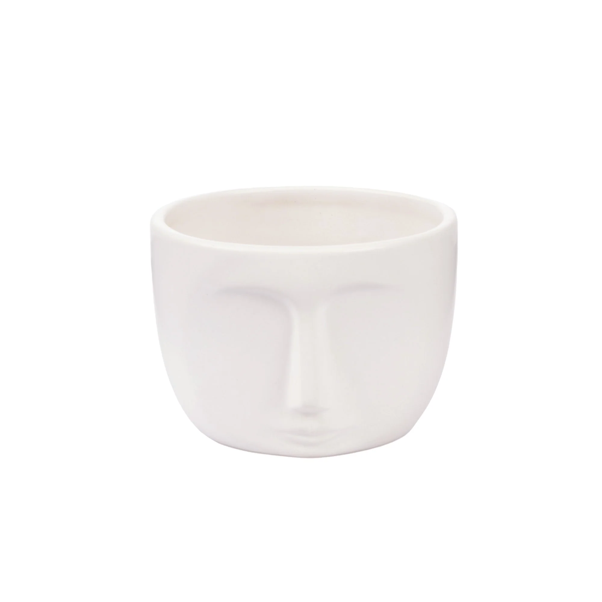 Vase forme visage petit format