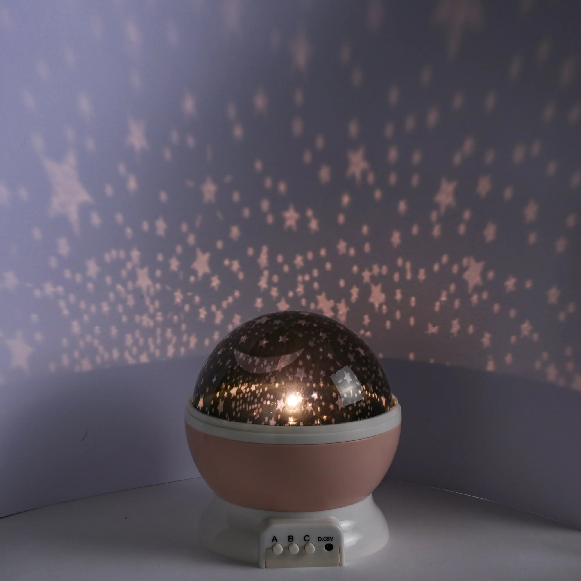 Veilleuse rotative projection étoiles - Image 6
