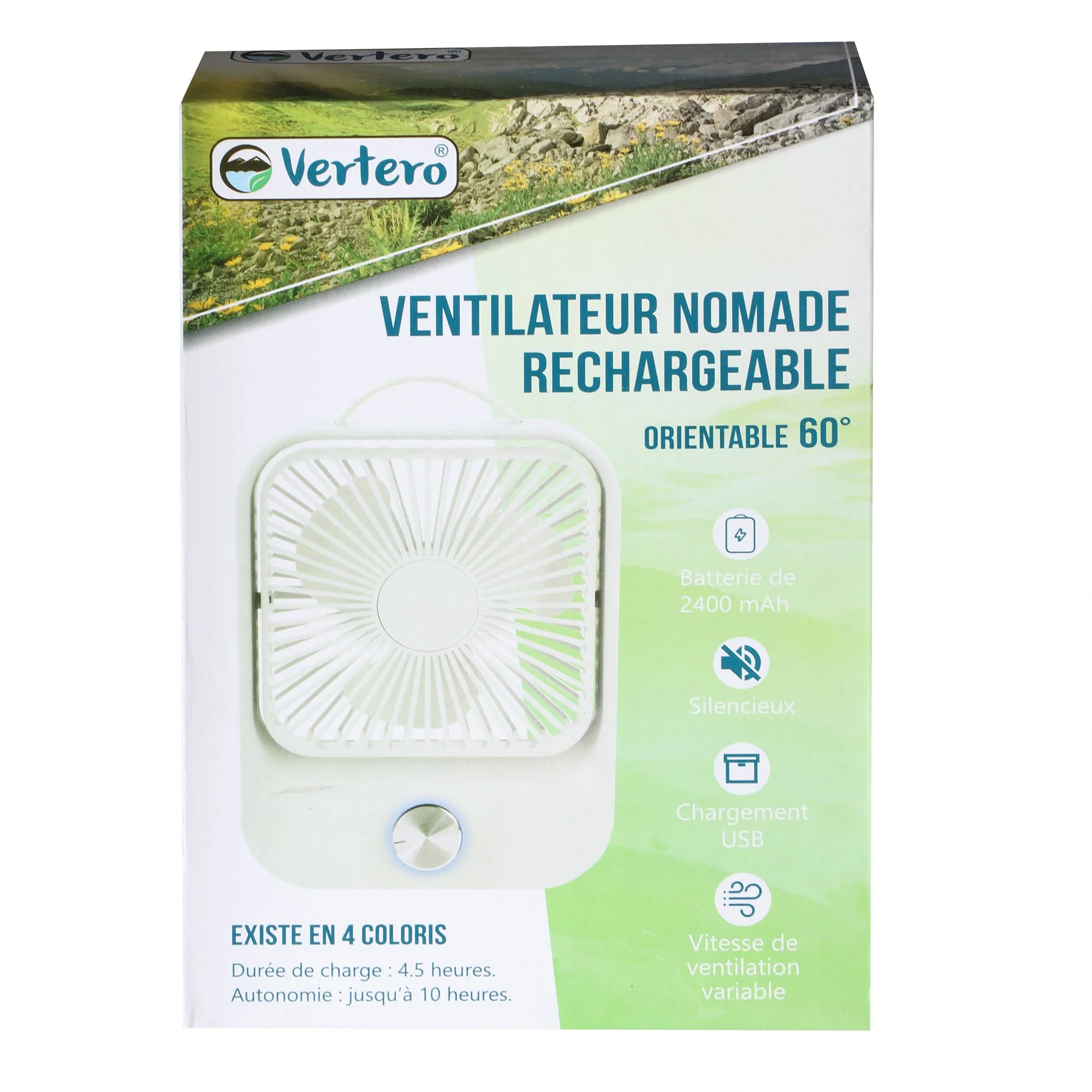 Ventilateur nomade - Blanc