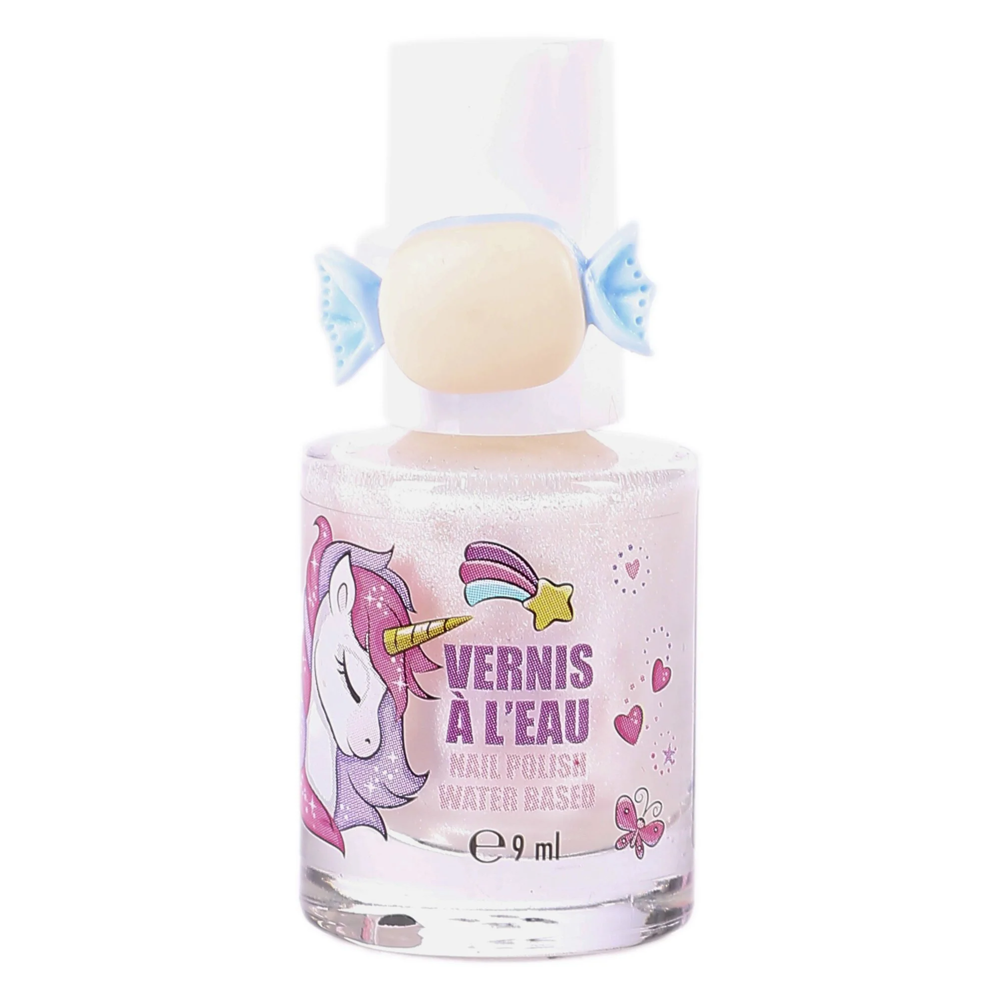 Vernis à ongles à l'eau blanc Licorne - Image 2