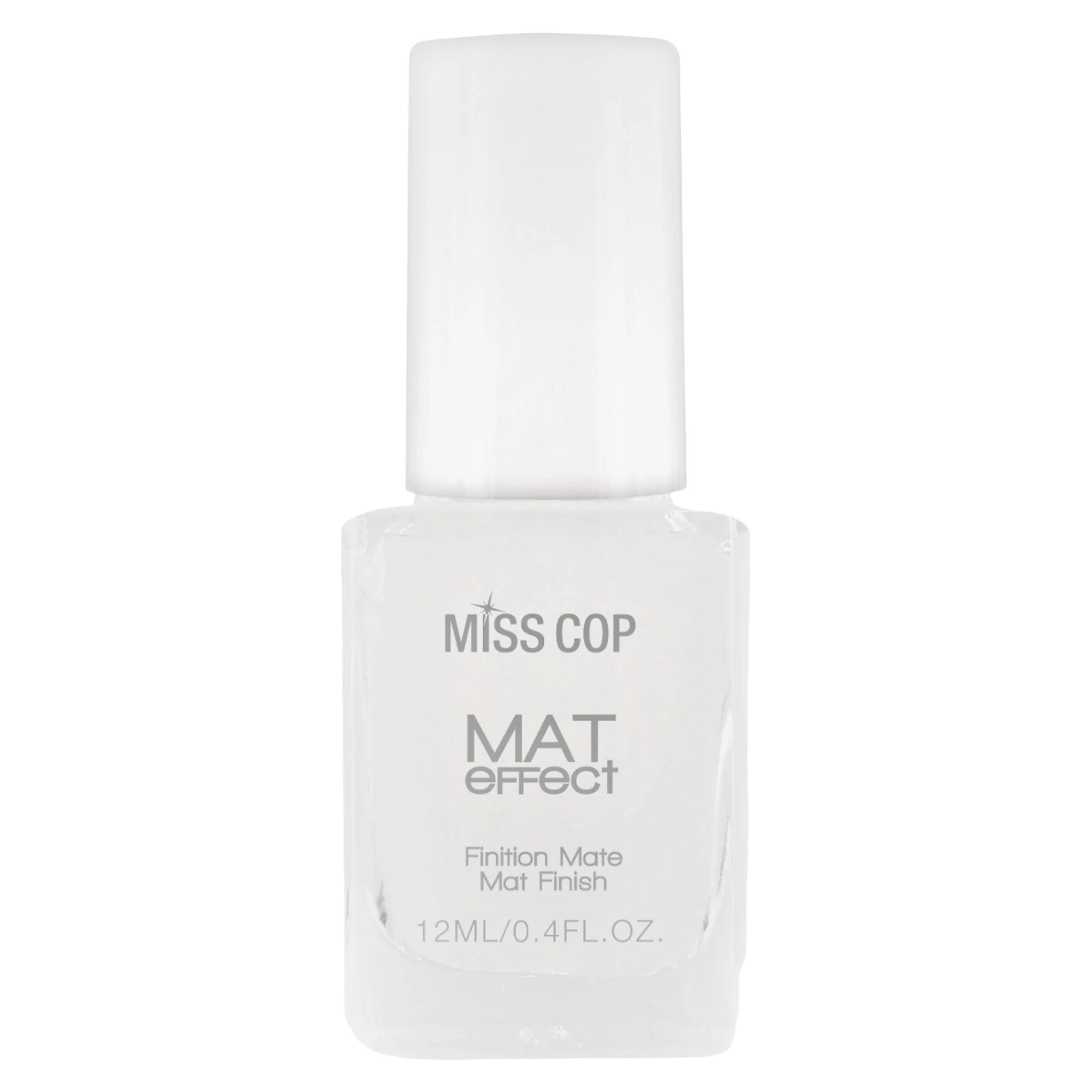 Vernis soin top coat effet mat