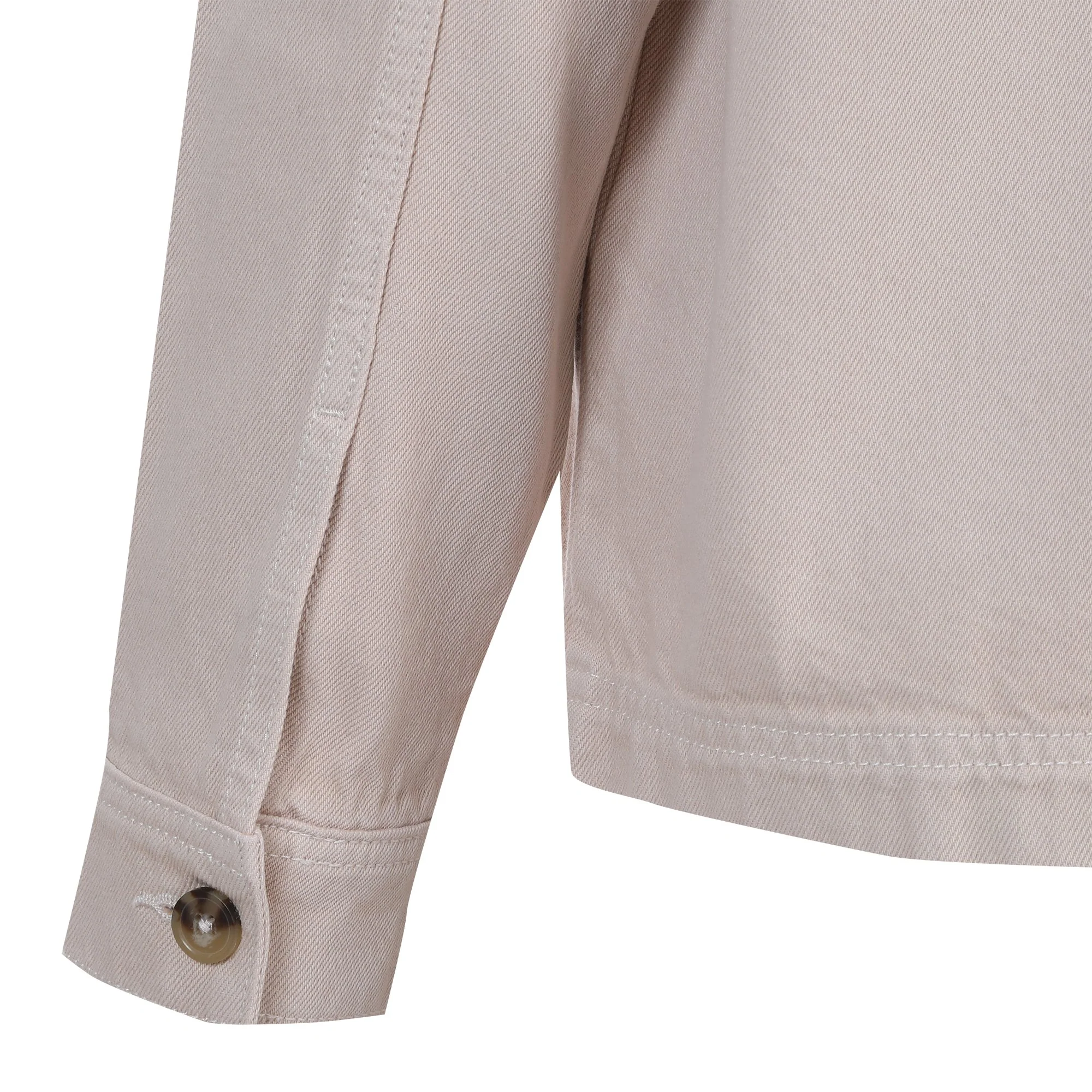 Veste Boutonnée - Beige - Image 3