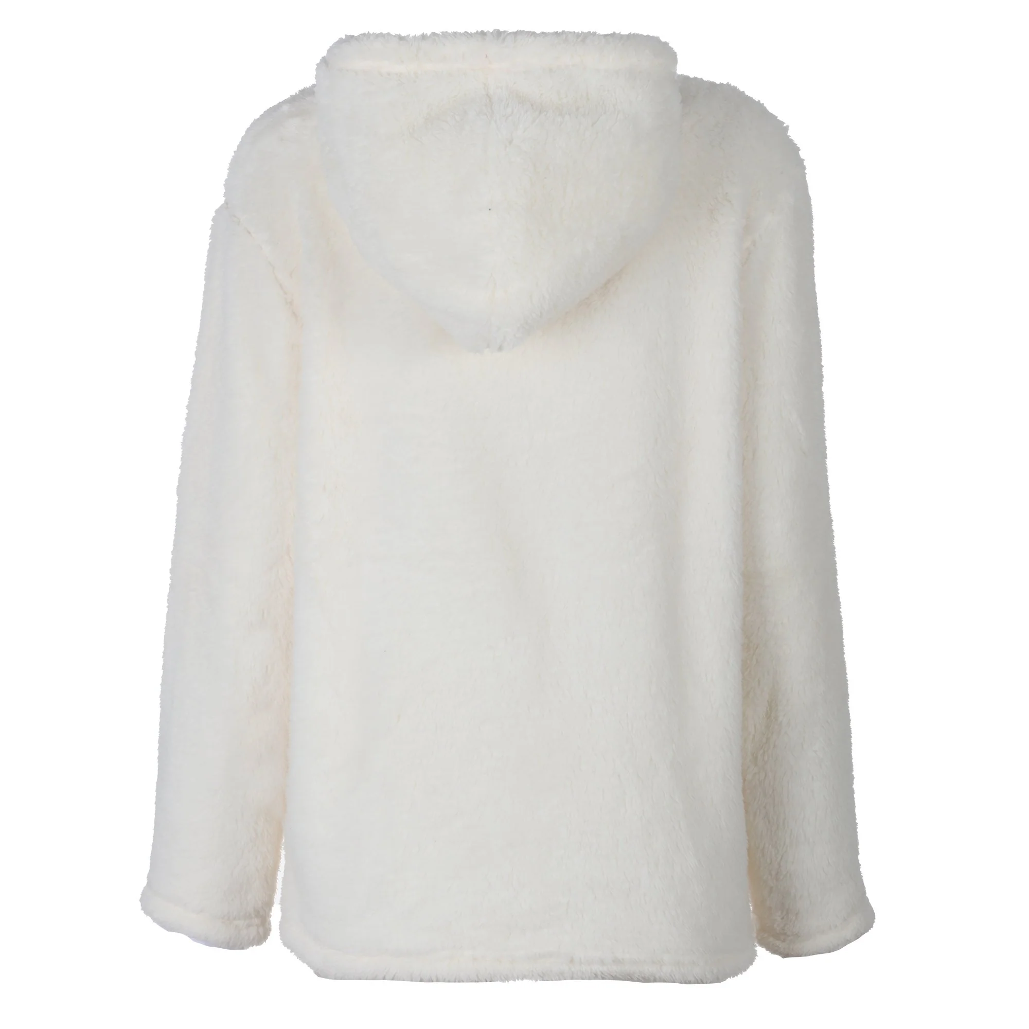 Veste d'intérieur en coral fleece - Blanc - Image 2