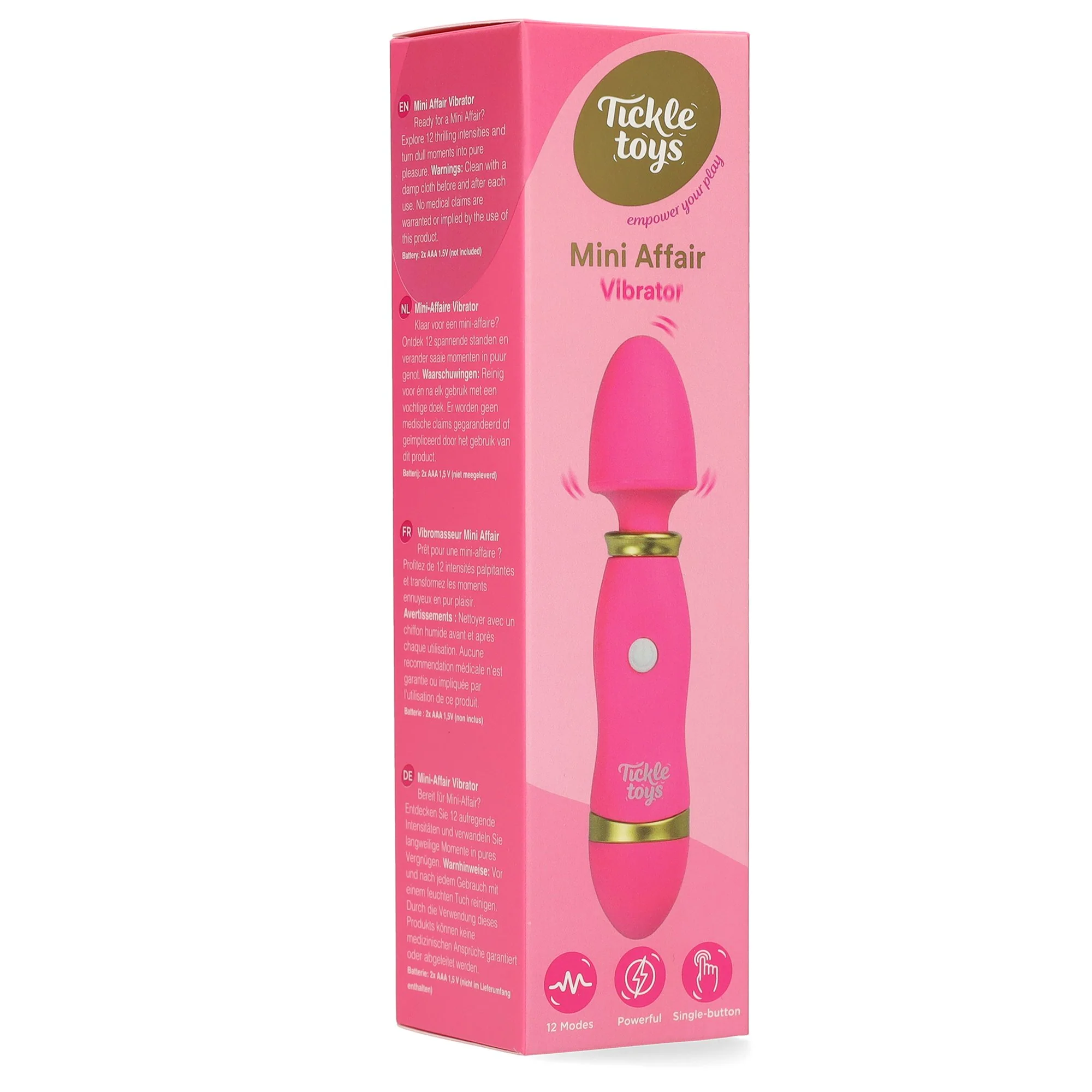 Vibromasseur sans fil  - Rose - Image 2