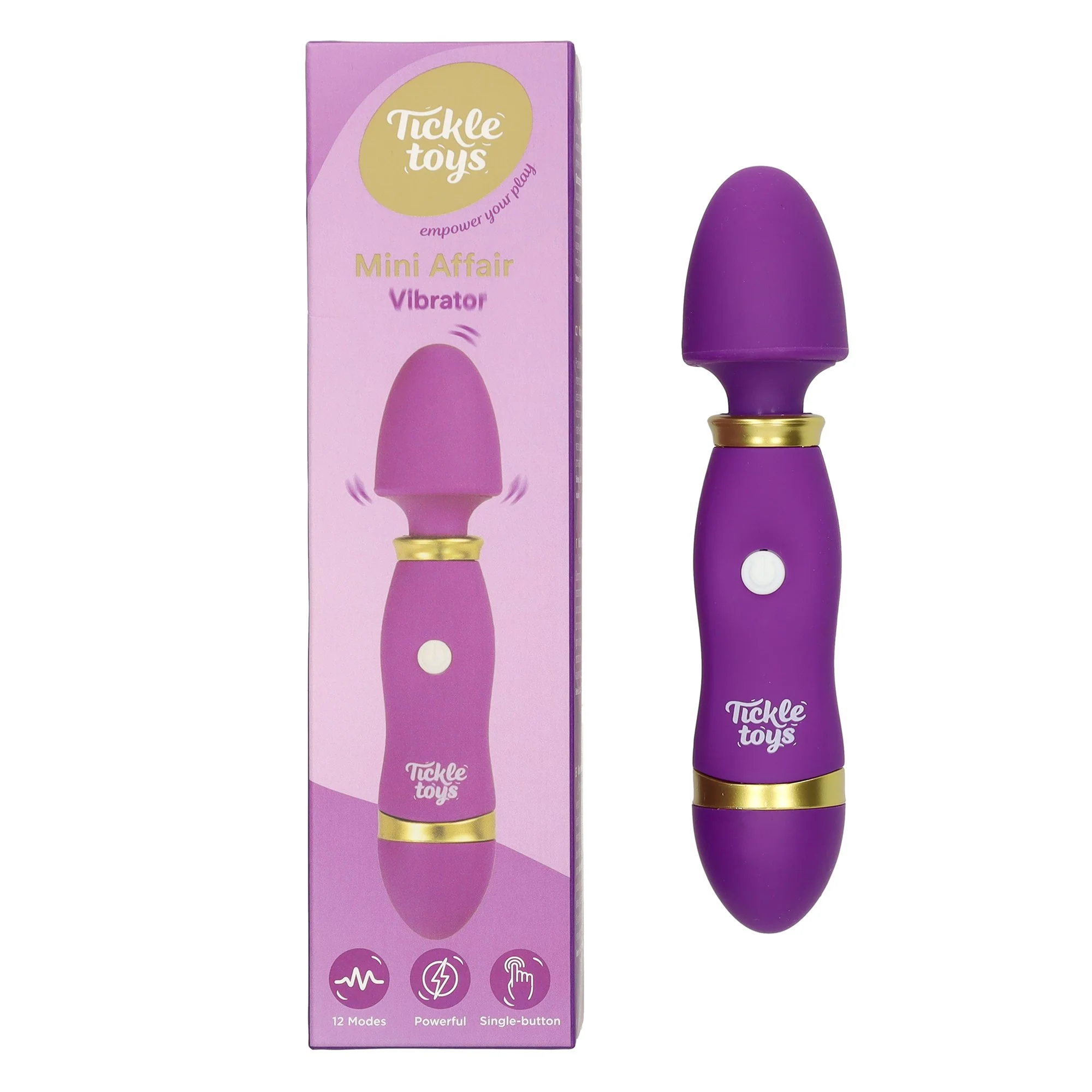 Vibromasseur sans fil  - Violet