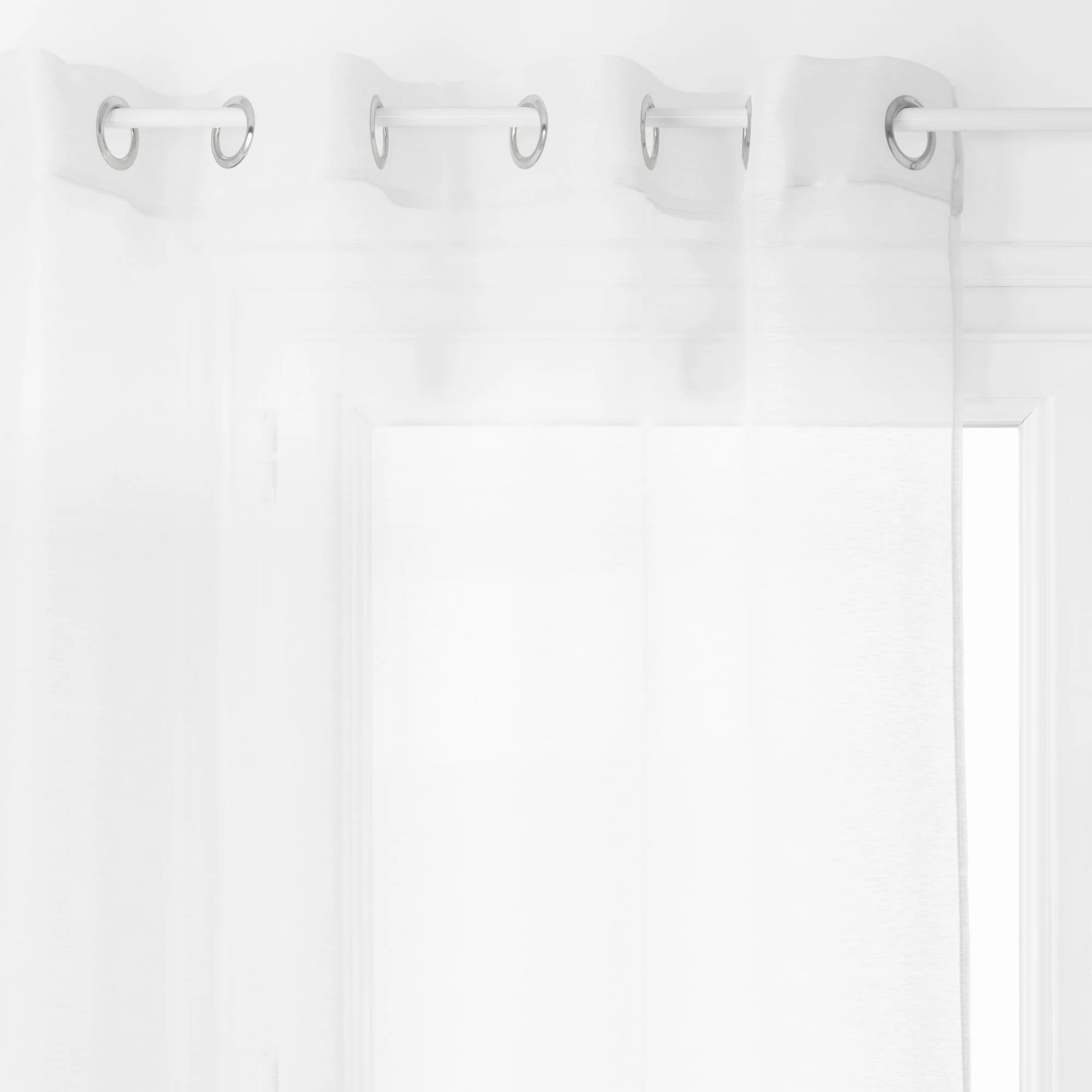 Voilage Moly blanc 135x240 cm - Image 2